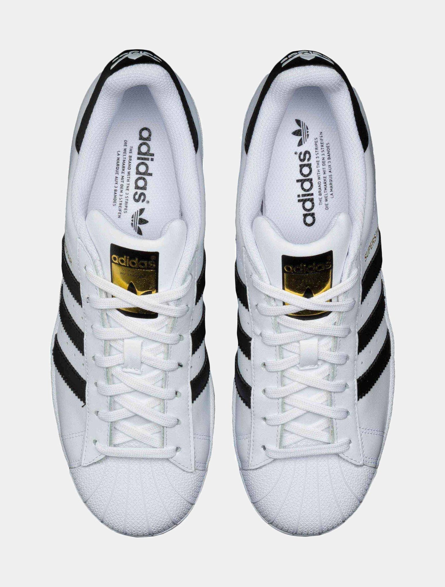 adidas Superstar 2 Original Foundation Shell Toe Mens Lifestyle Shoe White Black – Shoe Palace