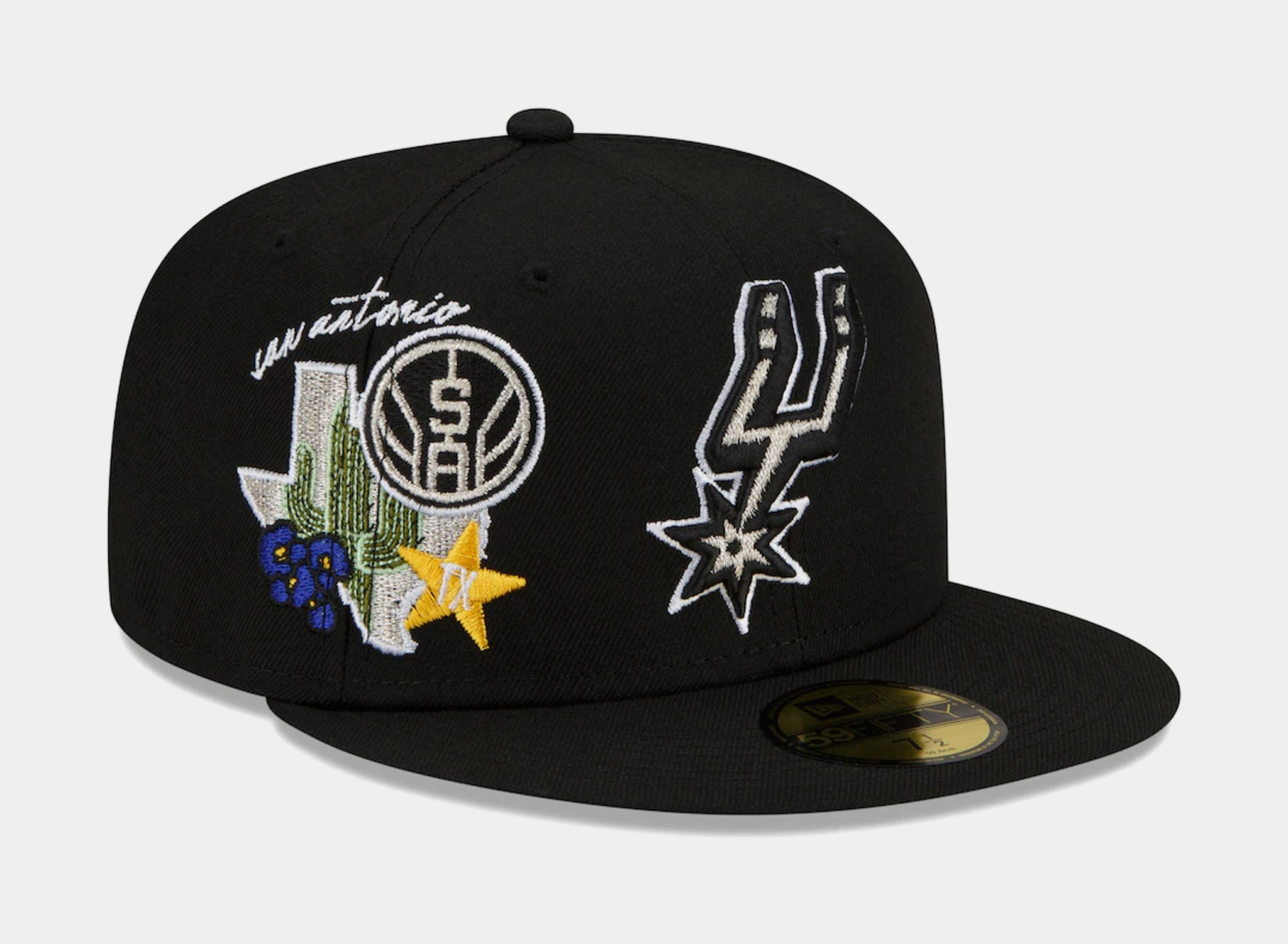 spurs fitted cap