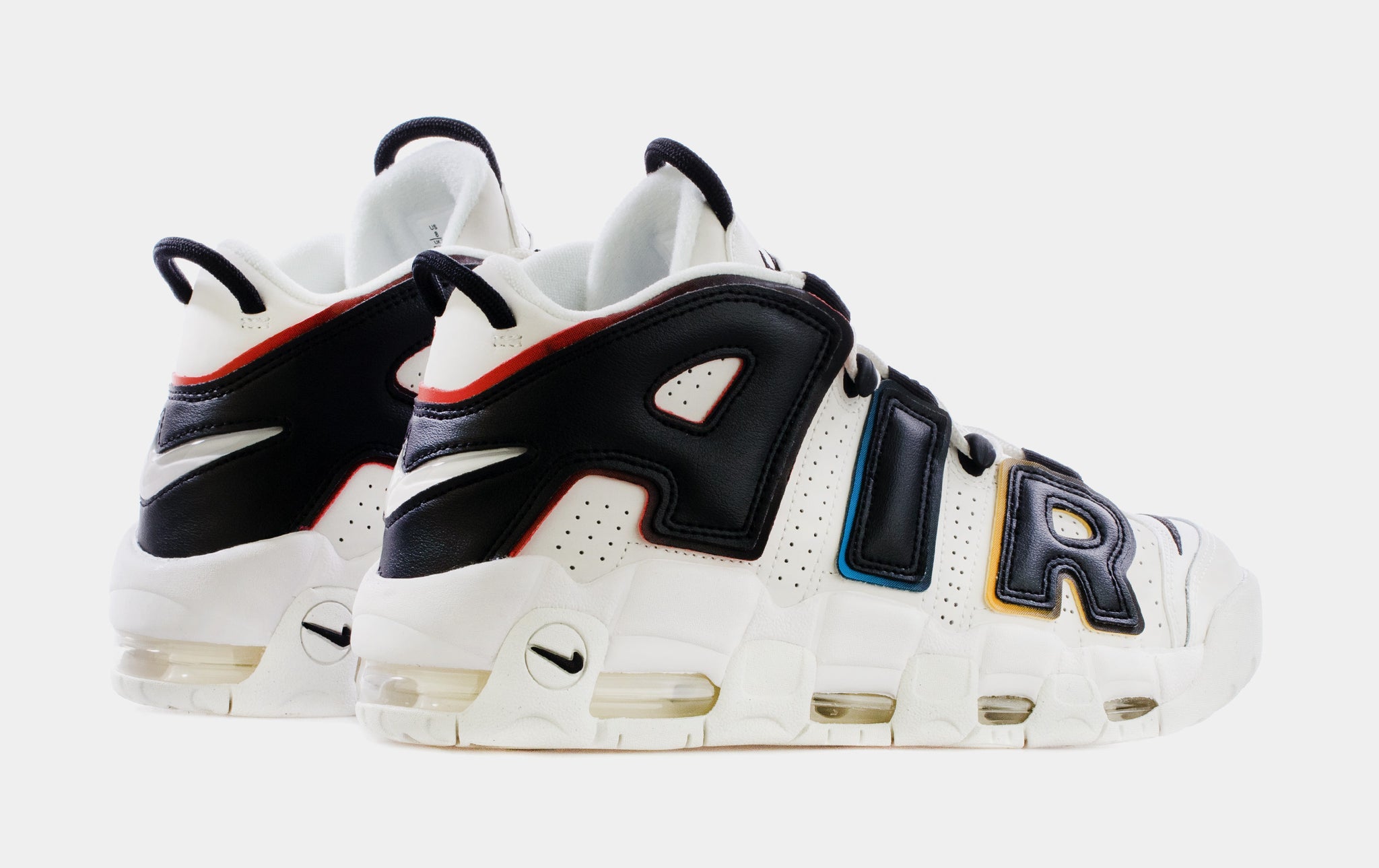 Air More Uptempo 96 Trading Cards Mens Lifestyle Shoes (White/Black) Free  Shipping