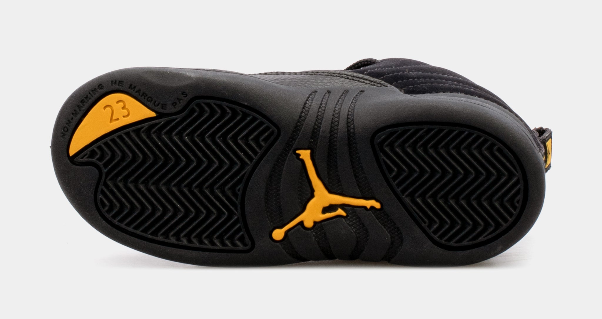 black and yellow jordan 12 infant