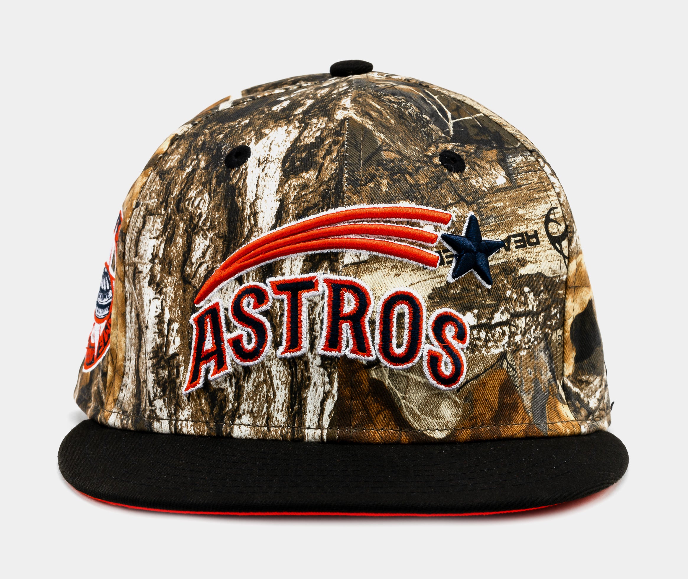 New Era Shoe Palace Exclusive Houston Astros 59FIFTY Mens Fitted Hat (Gold/Pine)