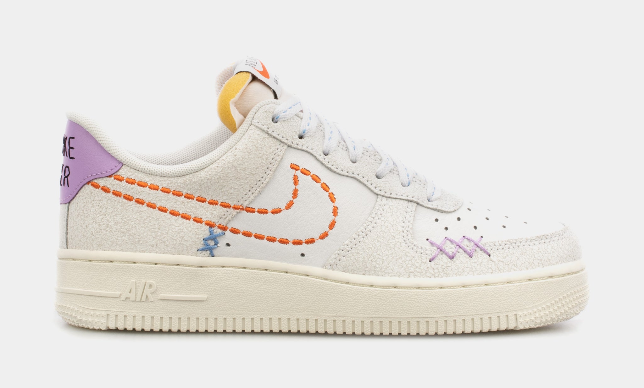 orange nike air force 1 womens