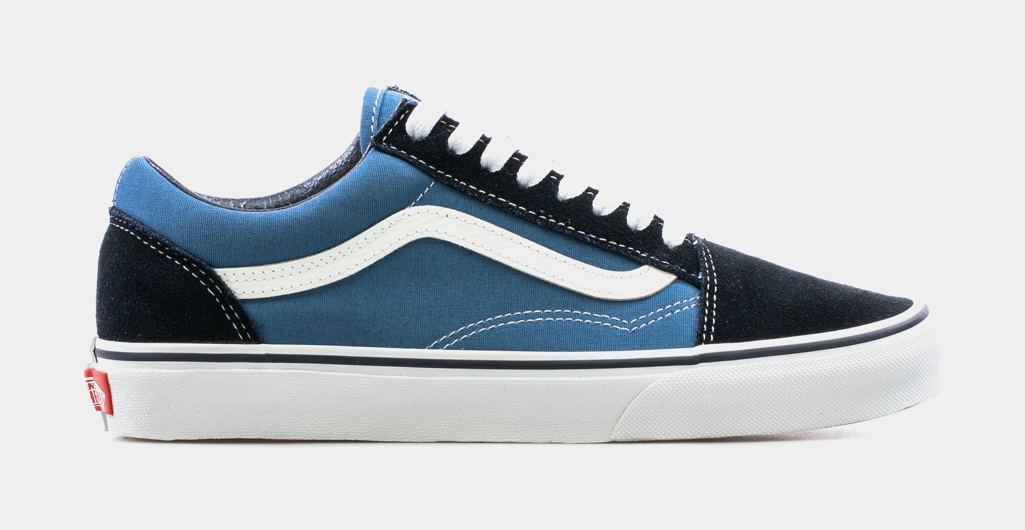 blue black vans old skool