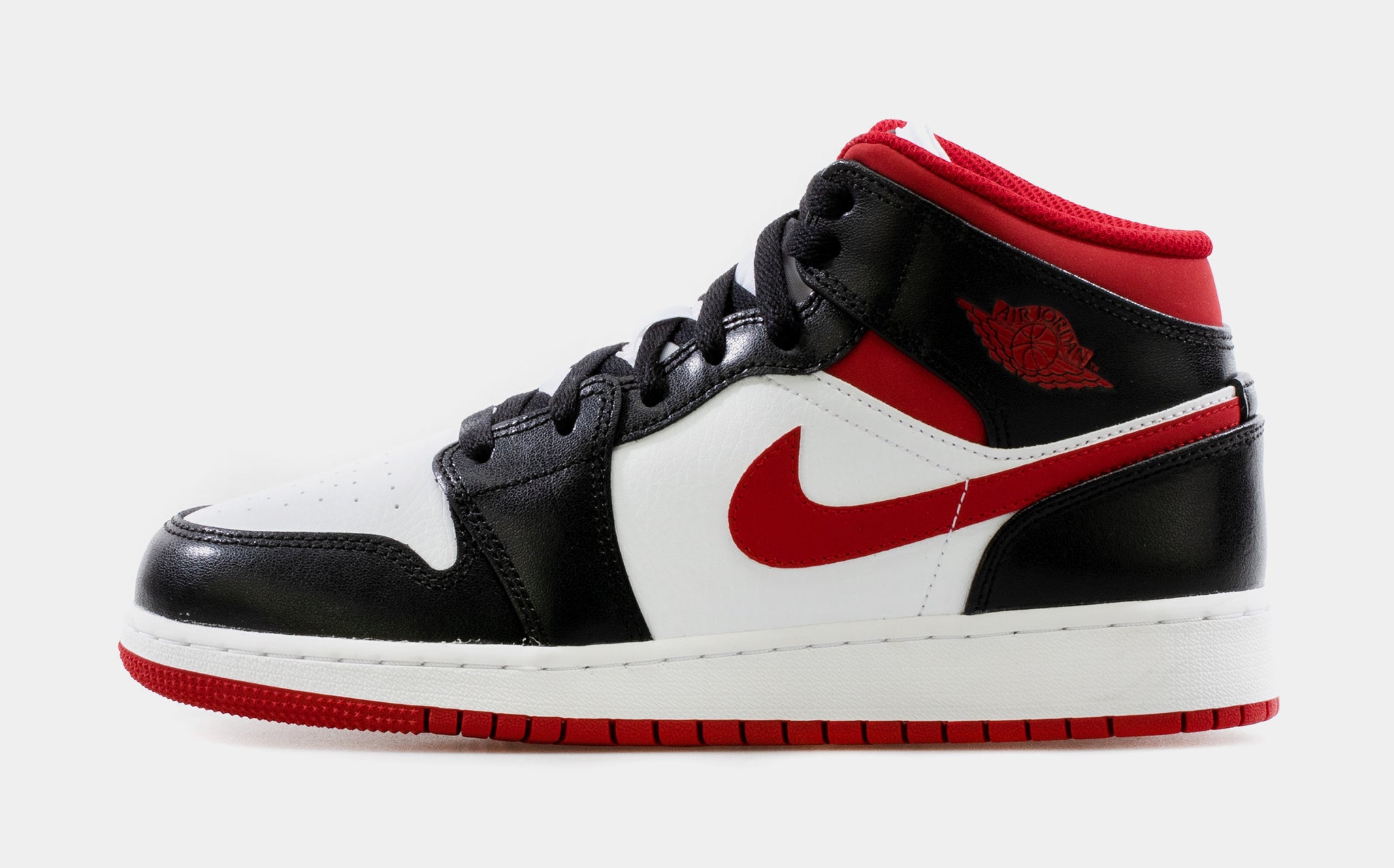 Jordan Air Jordan 1 Mid Black Gym Red 