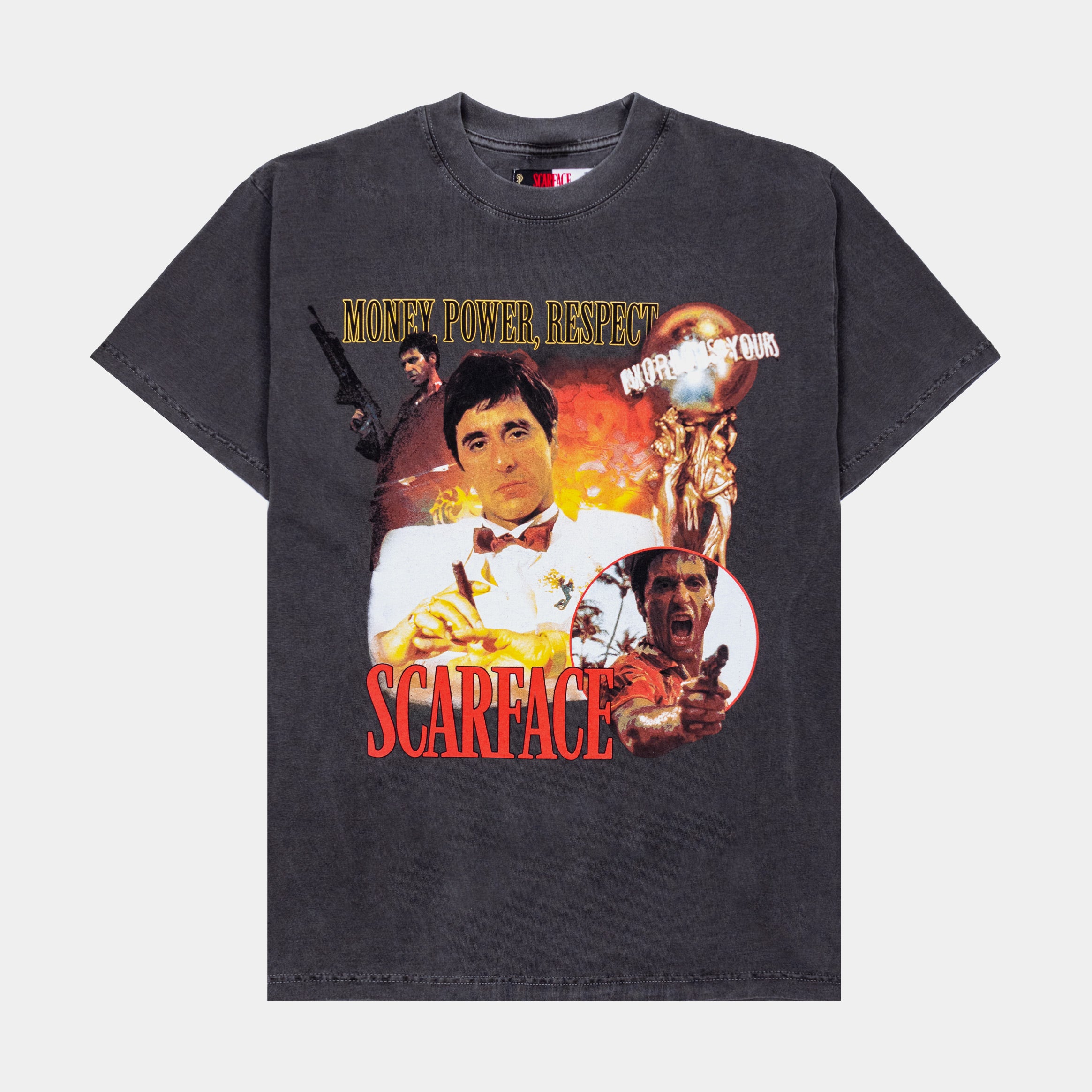 Shoe Palace SP x Scarface Vintage Collage Mens Short Sleeve Shirt