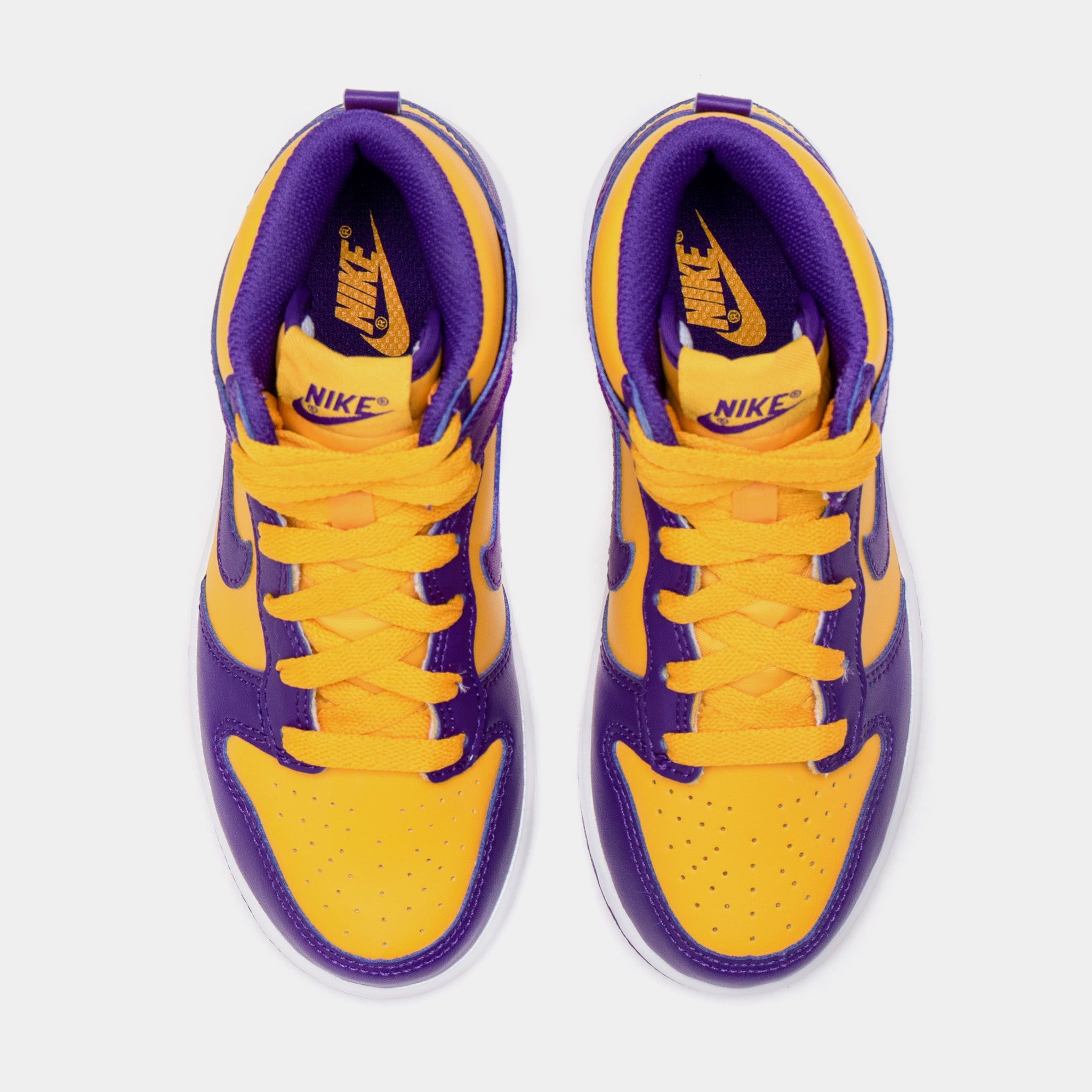 laker colored nike shoes