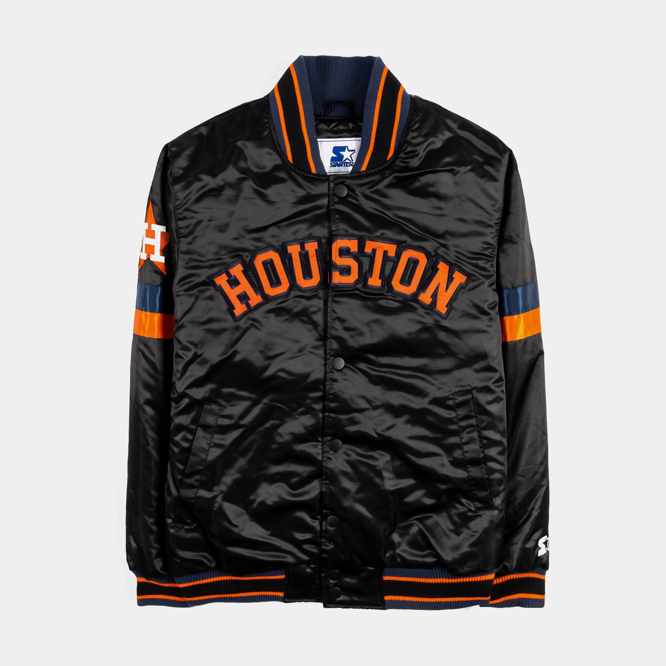 Houston Astros Bomber Jacket  Vintage Astros Starter Jacket