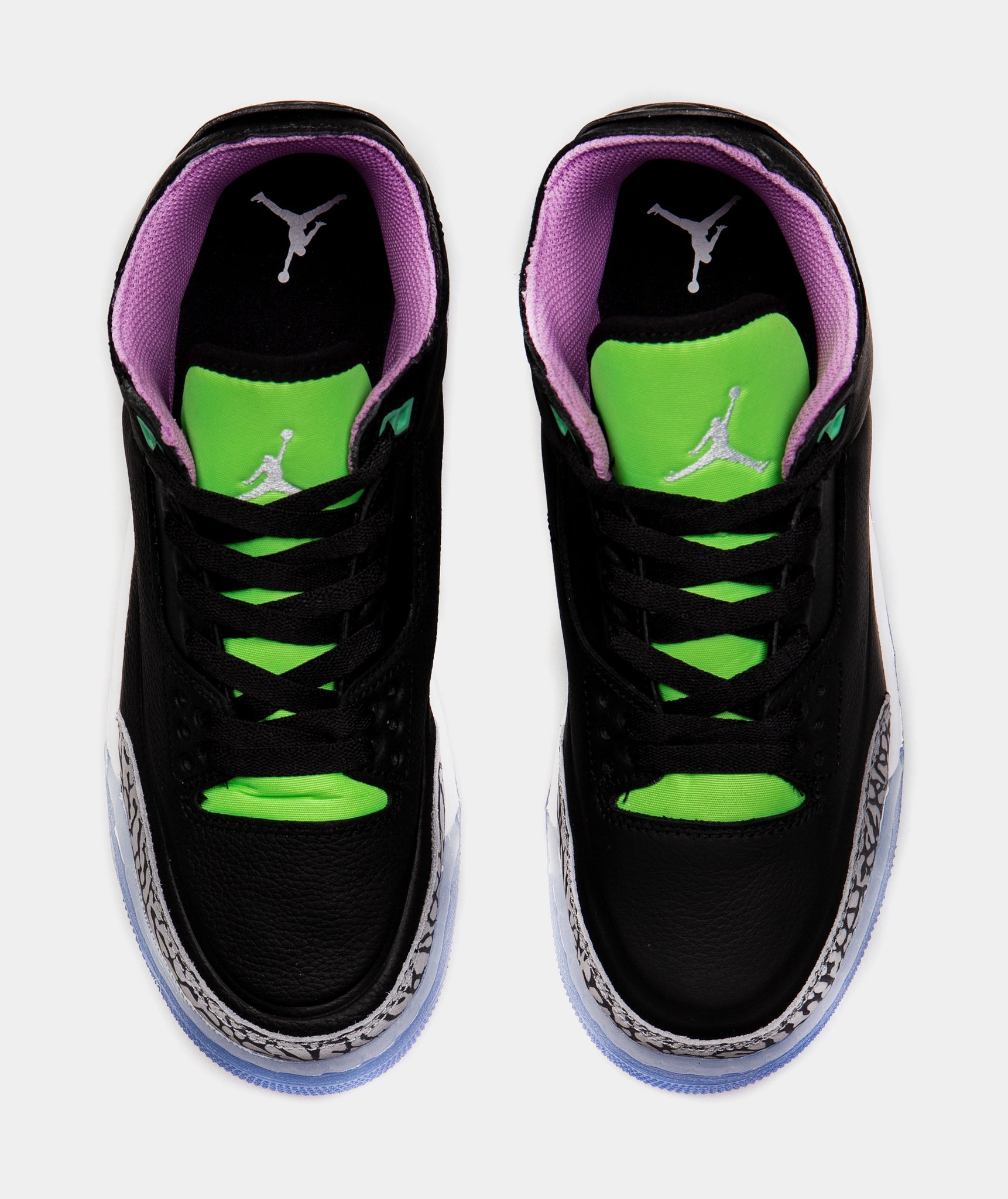 electric green jordan 3