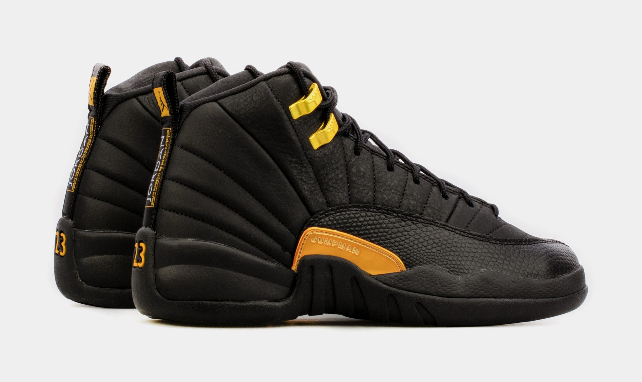 jordan 12 retro black and gold