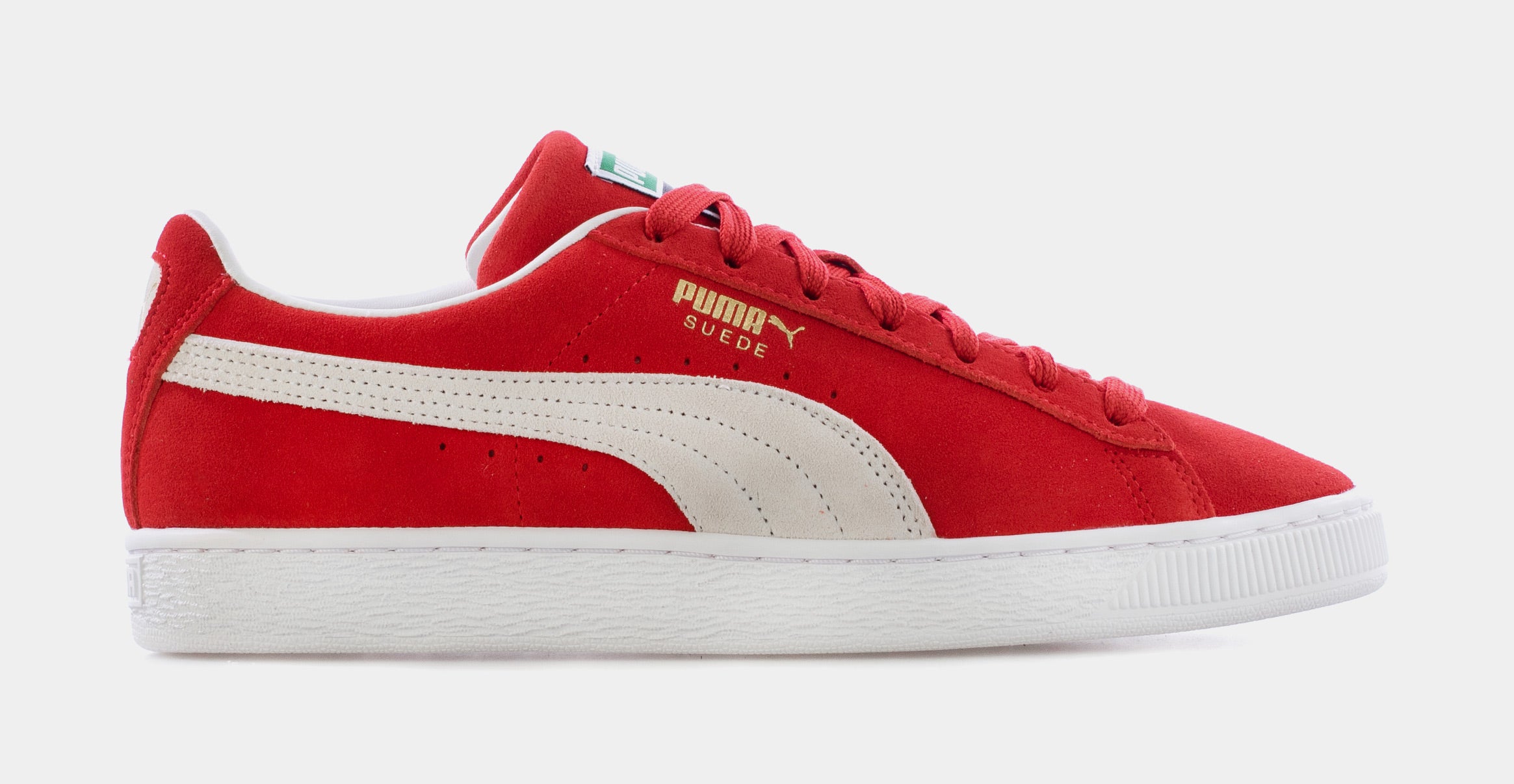 PUMA Suede Classic Mens Lifestyle Shoe Red 374915 02 Shoe Palace