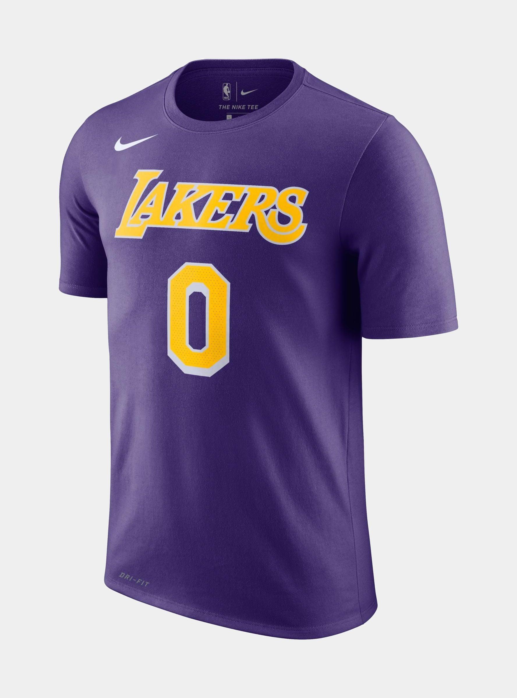 KYLE KUZMA Los Angeles LAKERS Nike WISH Purple CITY EDITION