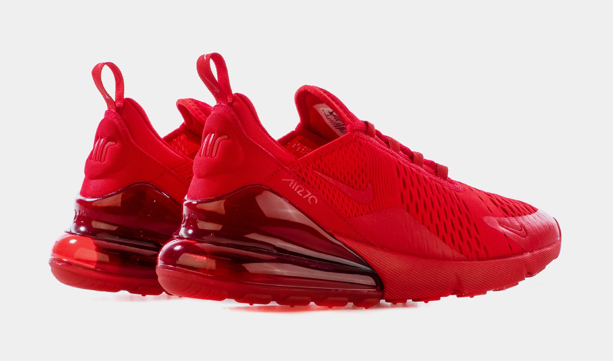 red nike air max running shoes