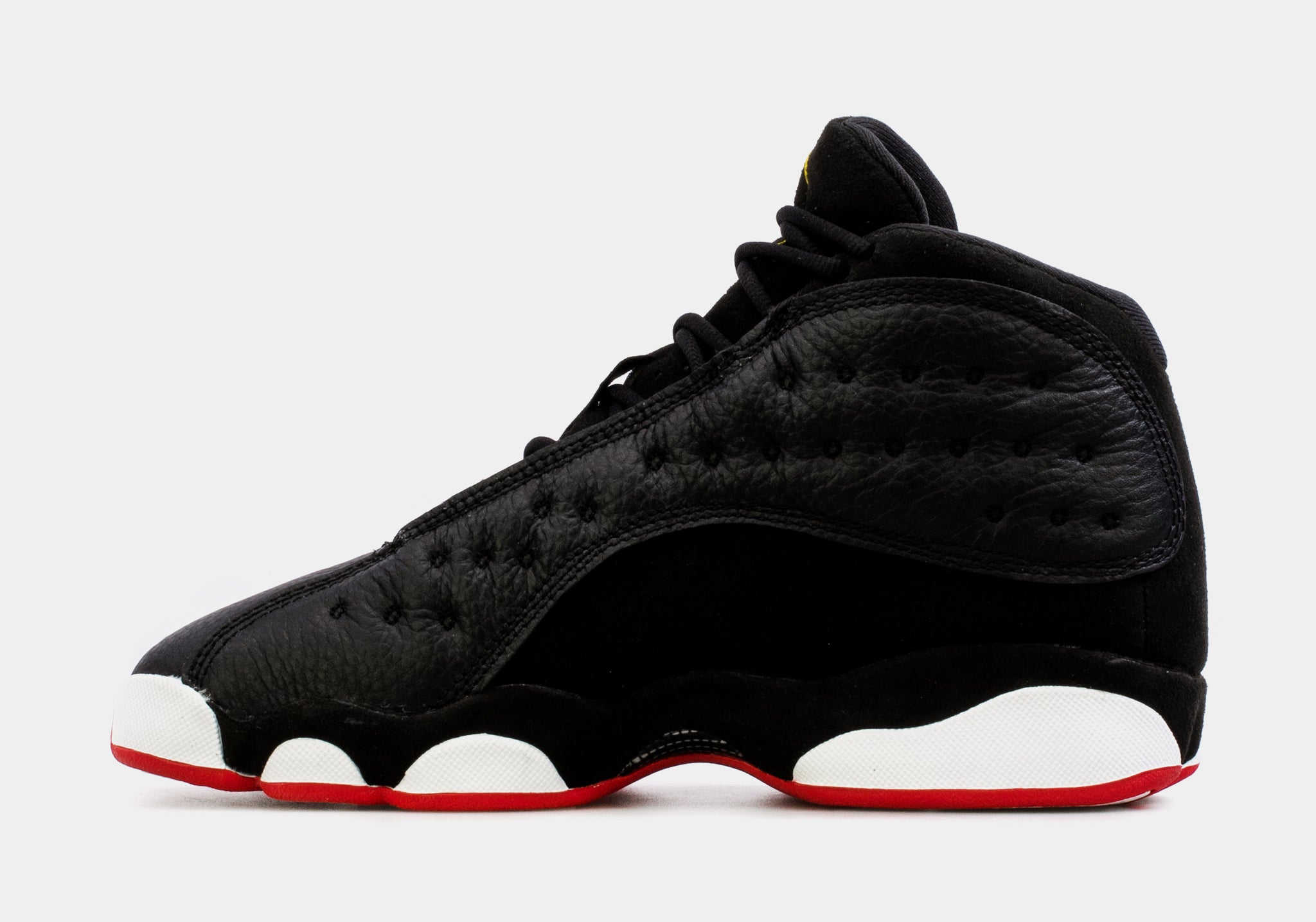 black and red jordan 13