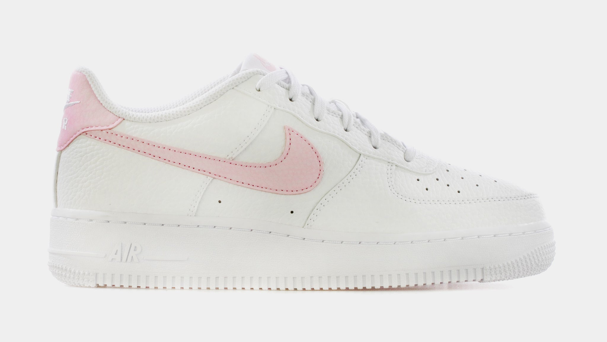 white air force 1 pink tick