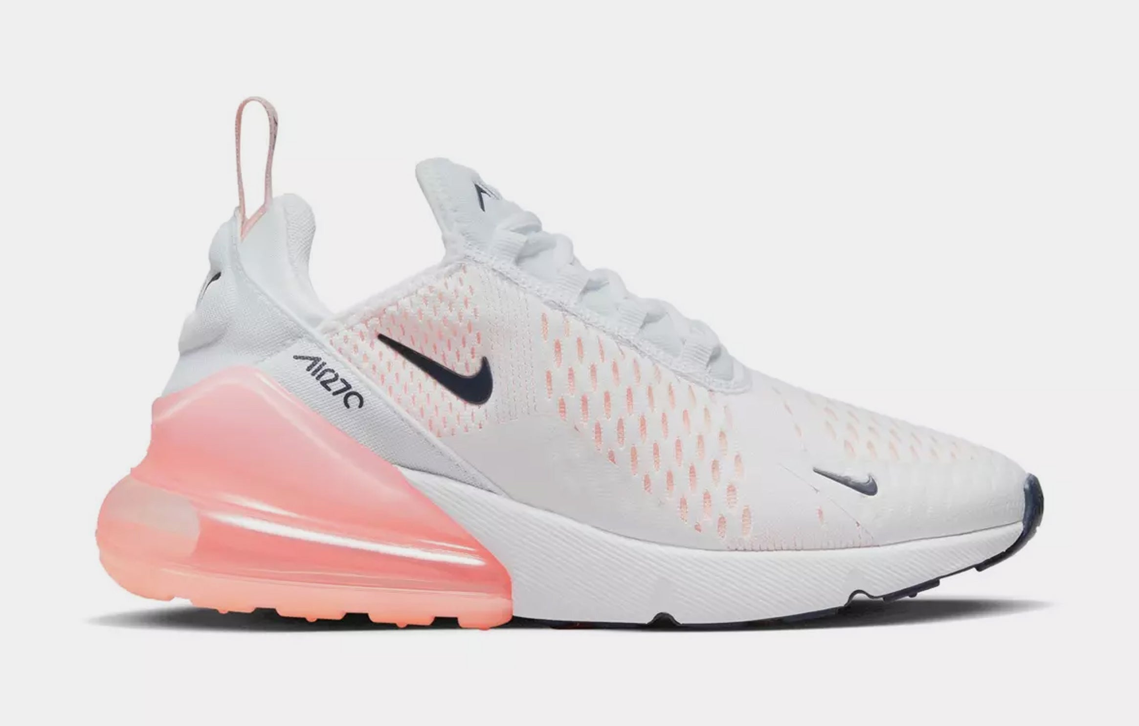 Nike Max 270 Womens Lifestyle Shoes White Pink AH6789-110 – Shoe Palace