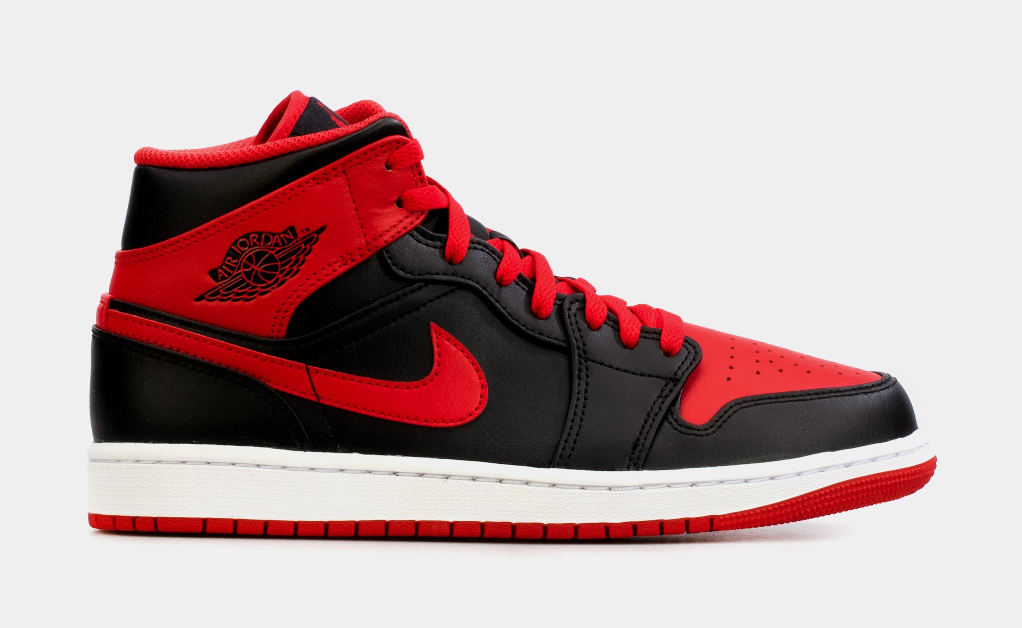 jordan 1's black and red