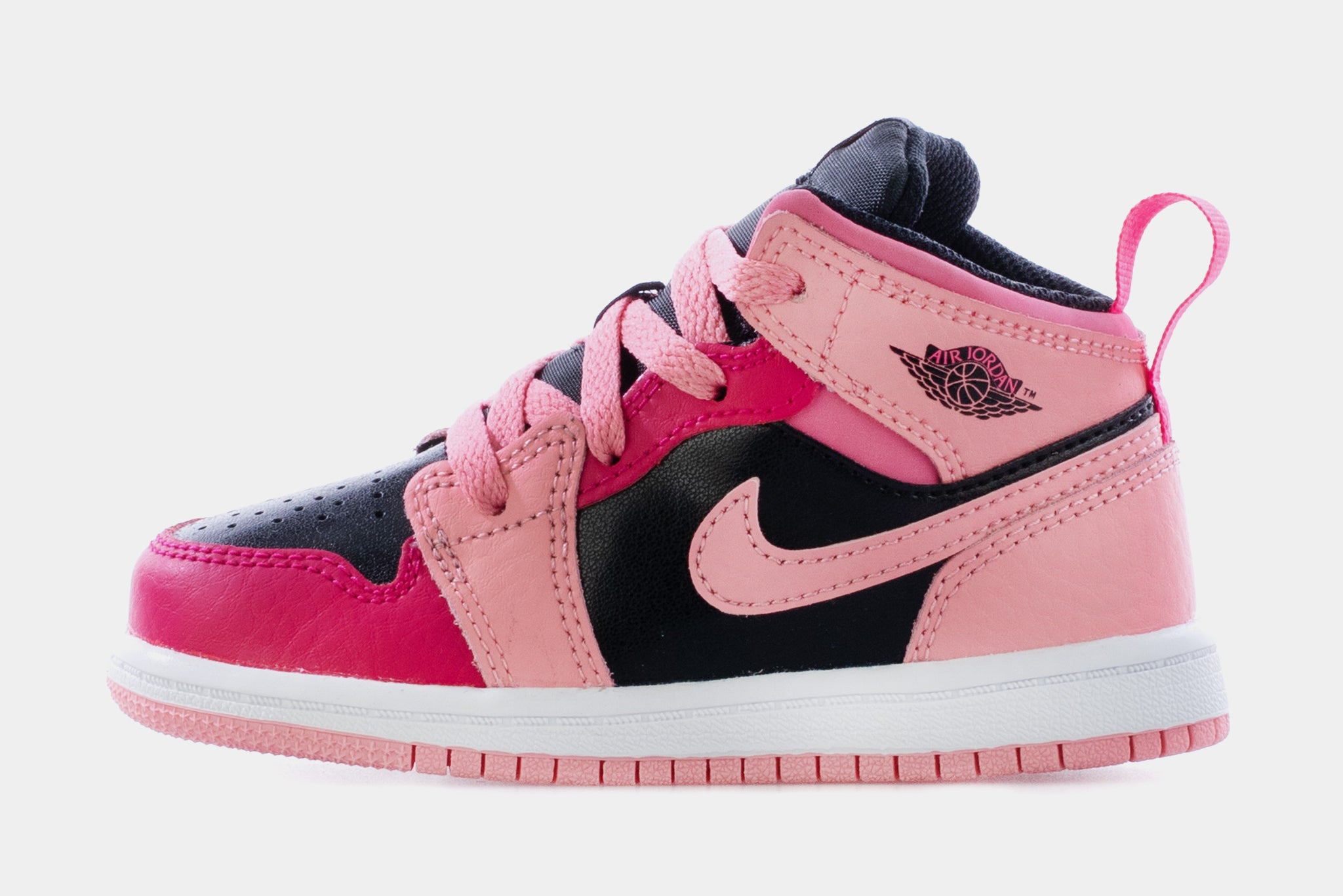 Jordan Air Jordan 1 Mid Infant Toddler Lifestyle Shoes Coral Chalk  Pinksicle Rush Pink 640735-662 – Shoe Palace