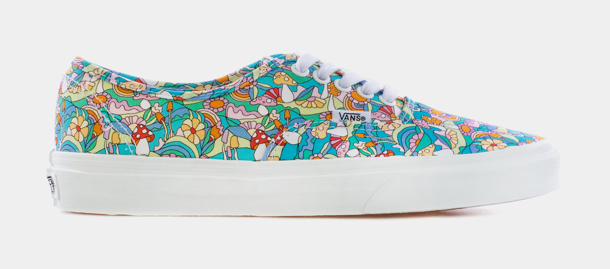 vans floral mushroom shoes