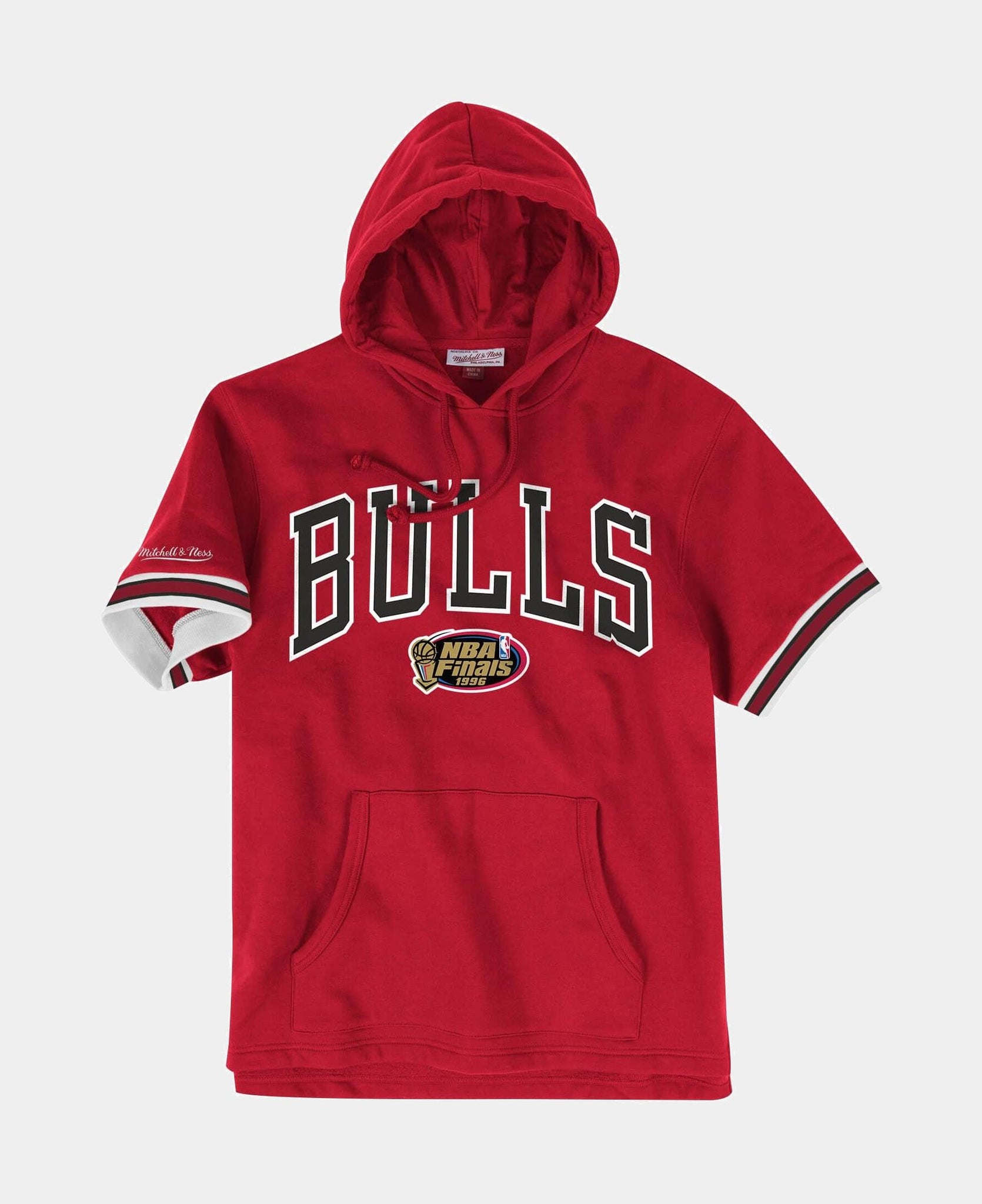 chicago bulls short sleeve hoodie