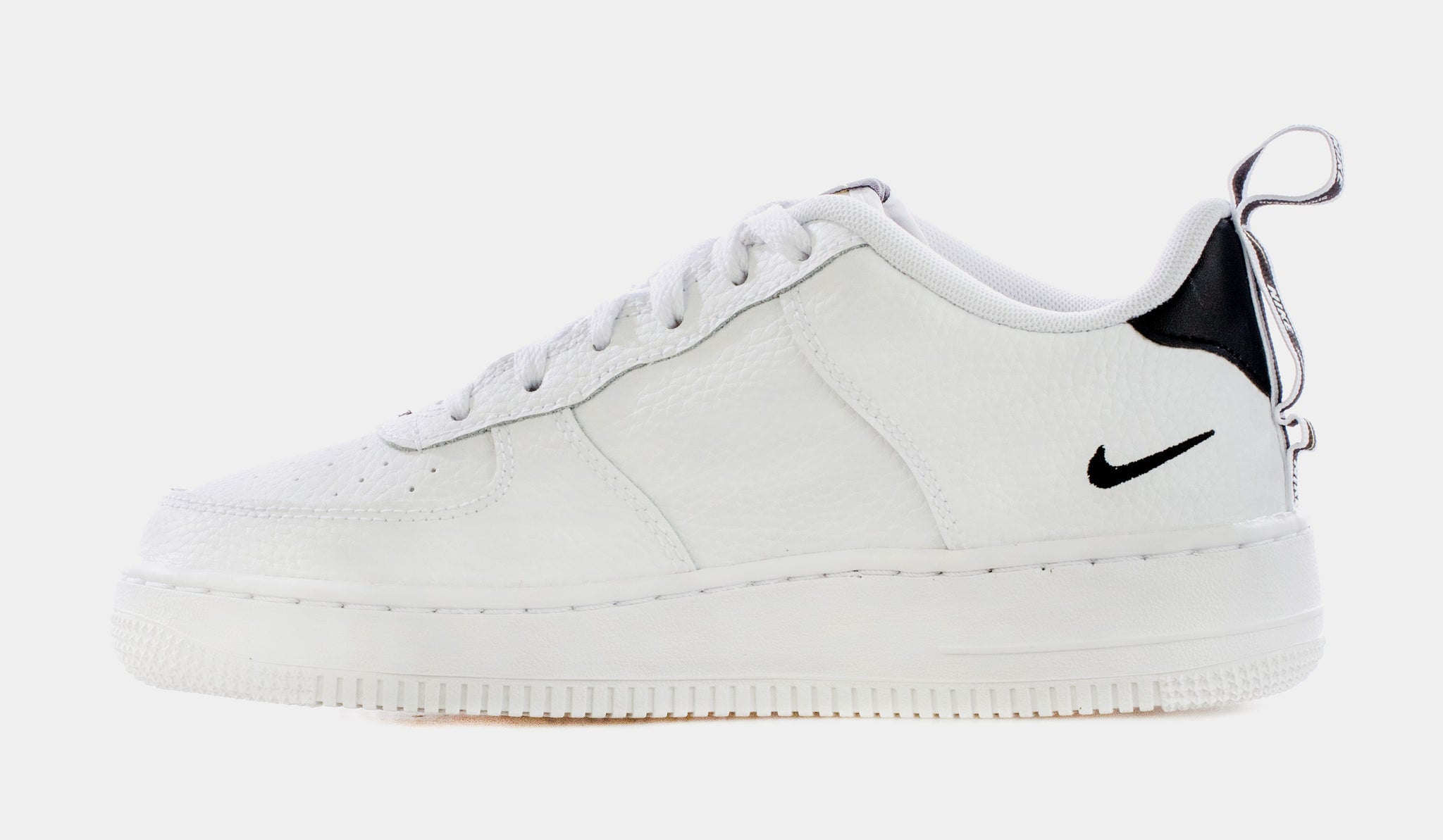 Air Force 1 LV8 Utility Grade School Lifestyle Shoes (White)