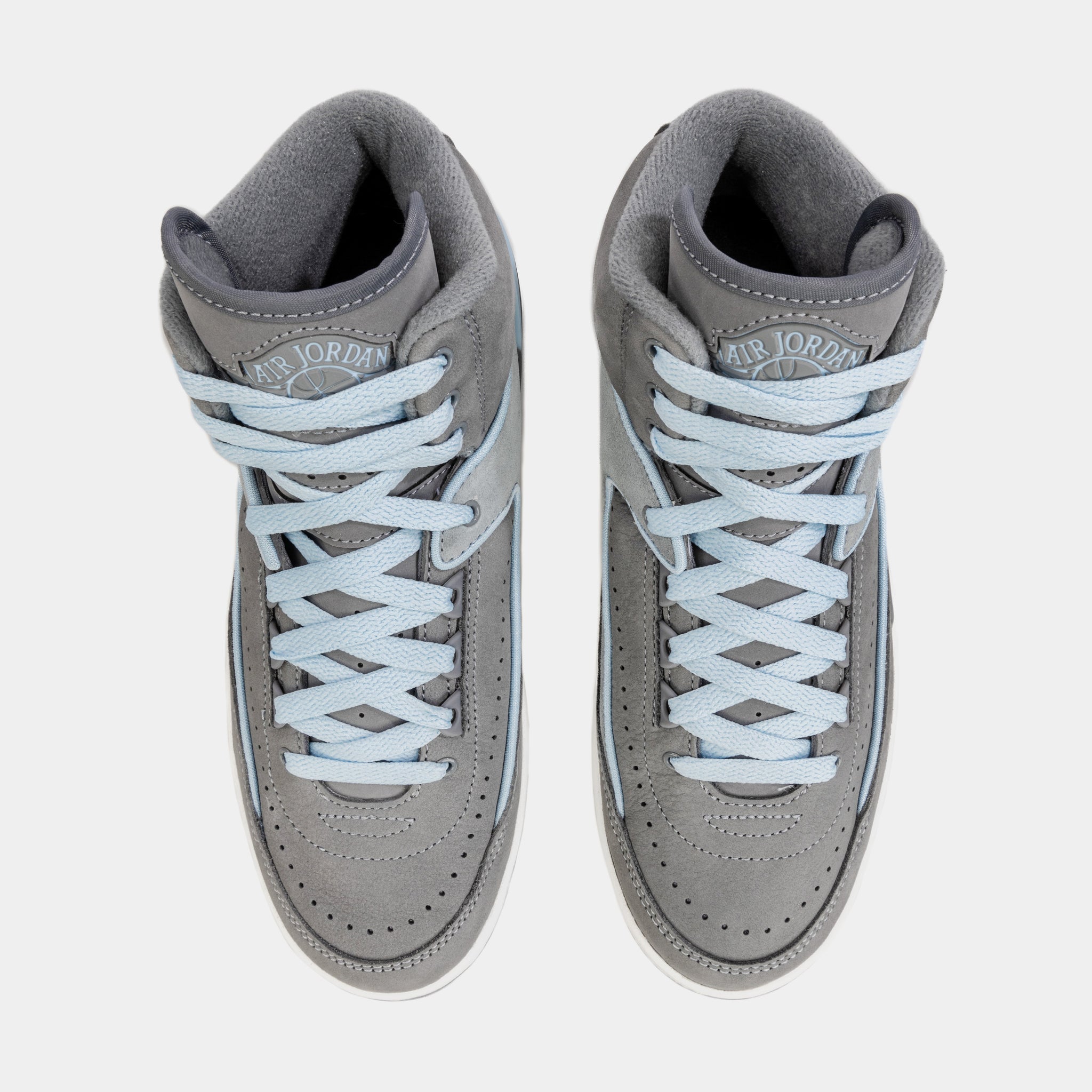 Air Jordan 2 Retro Cool Grey Womens Lifestyle Shoes (Grey/Blue)