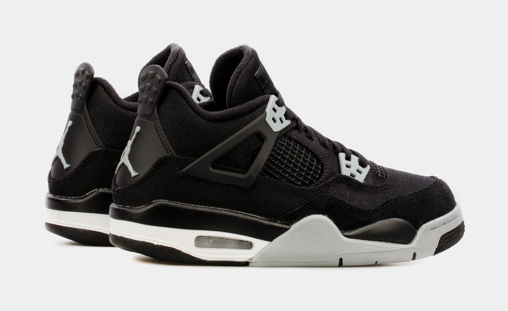 black jordan 4s grade school