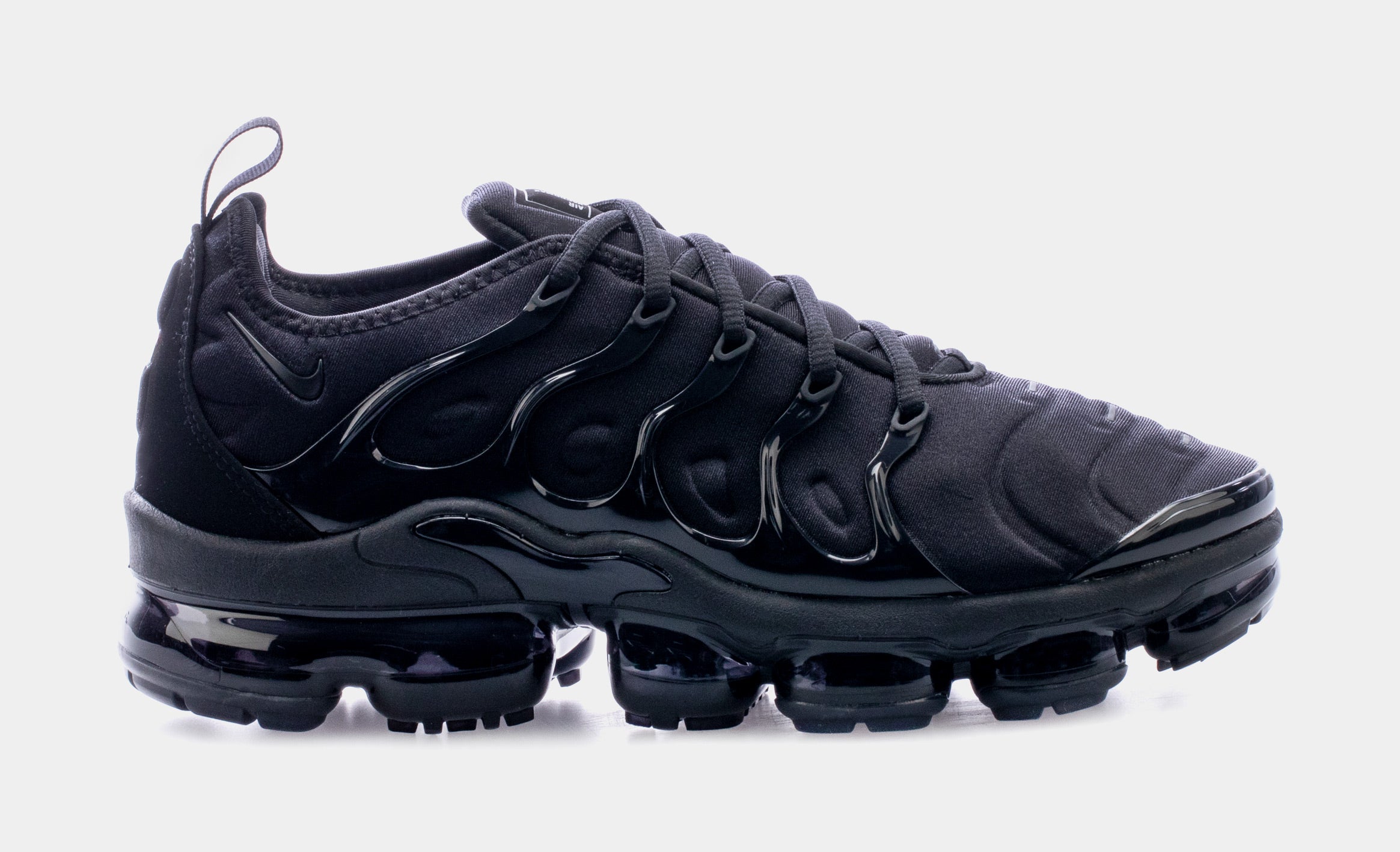 para Rápido Renacimiento Nike Vapormax Plus Mens Running Shoe Black Grey 924453-004 – Shoe Palace