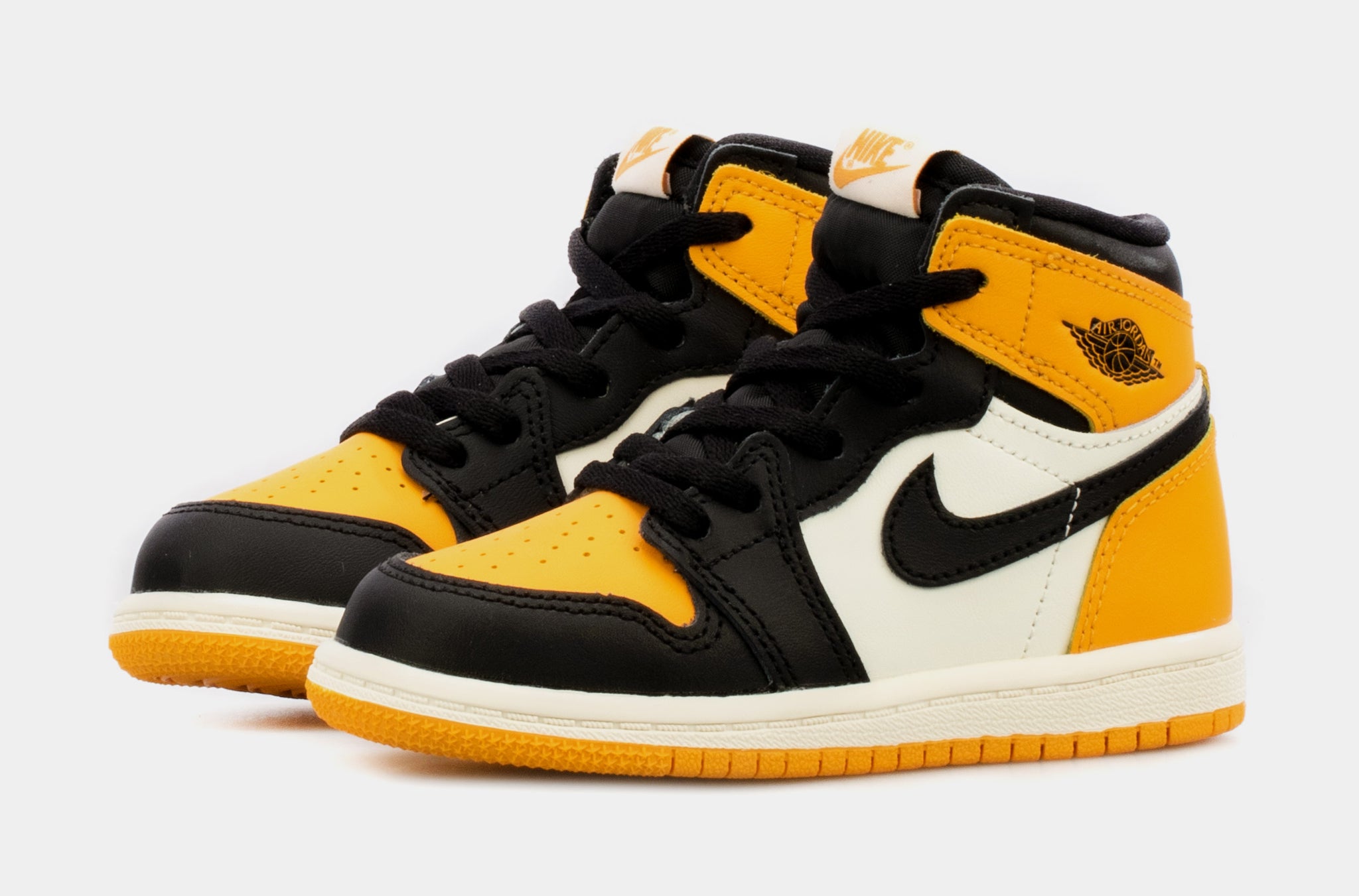 black and yellow jordan 1 toddler