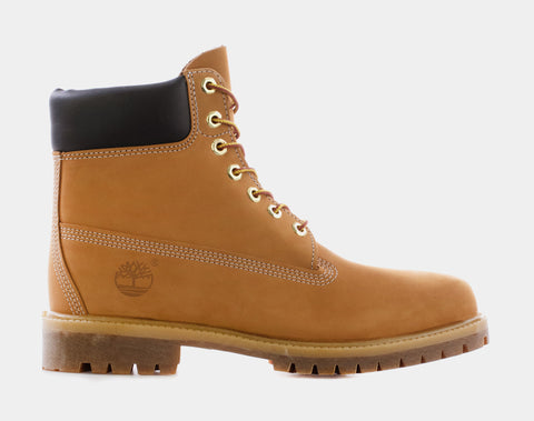 6-Inch Premium Mens Boots Beige Wheat 10061 Shoe Palace