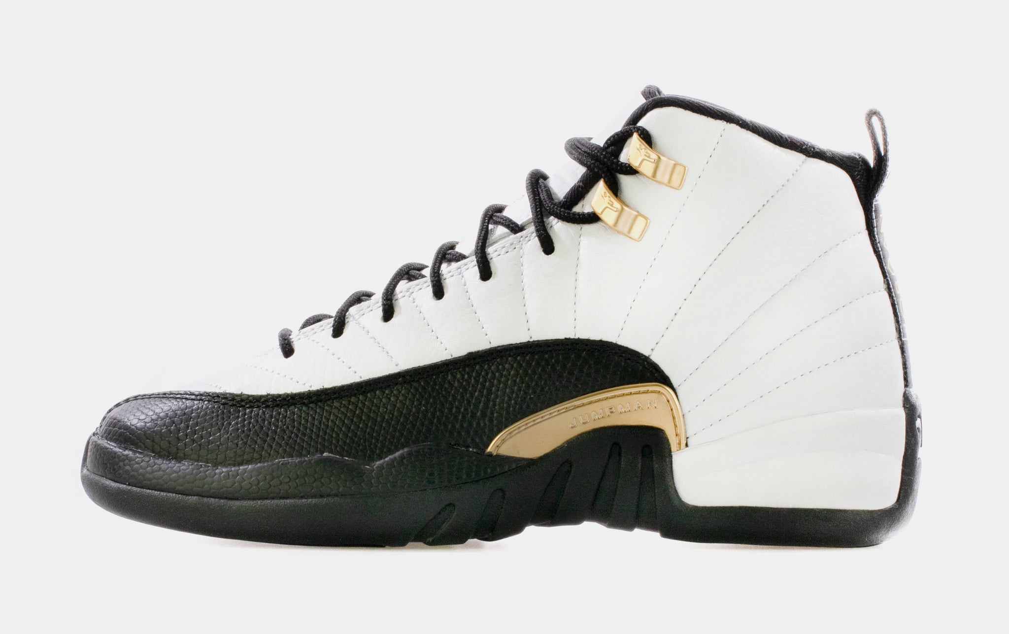 black white metallic gold jordan 12