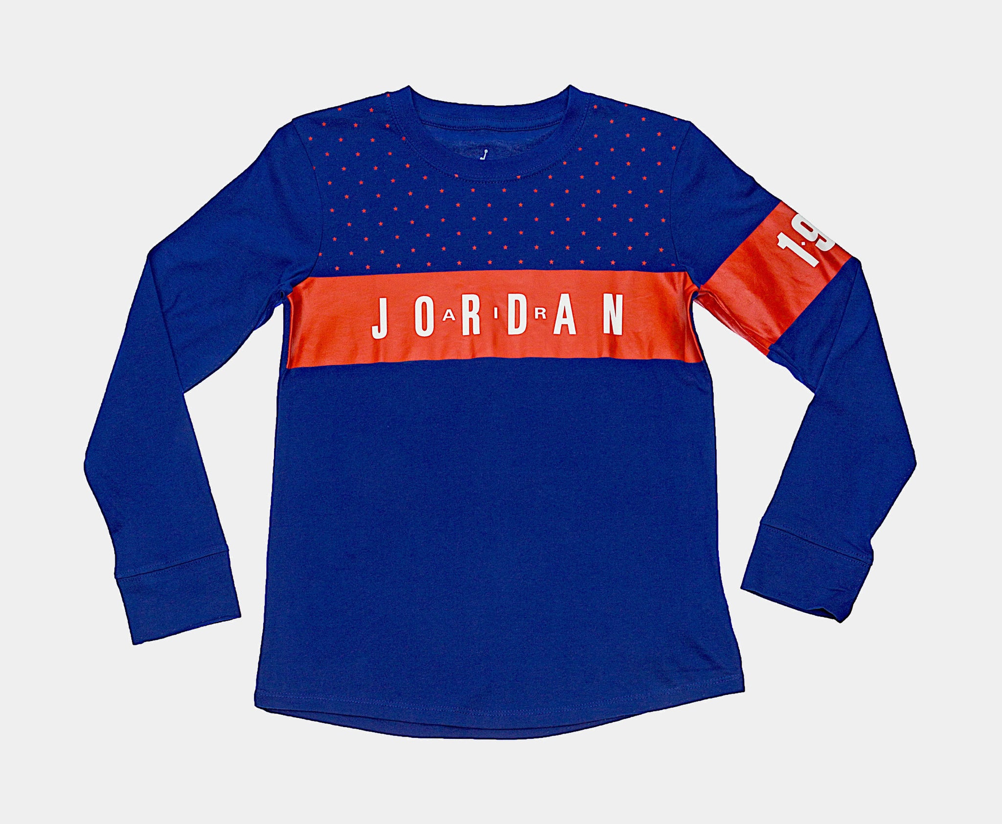 blue jordan long sleeve