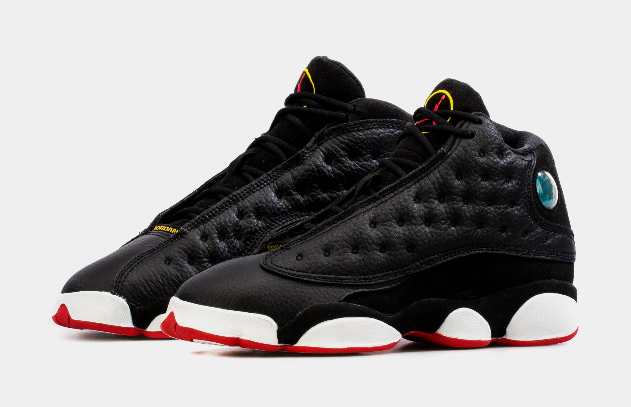 jordan 13s black and red