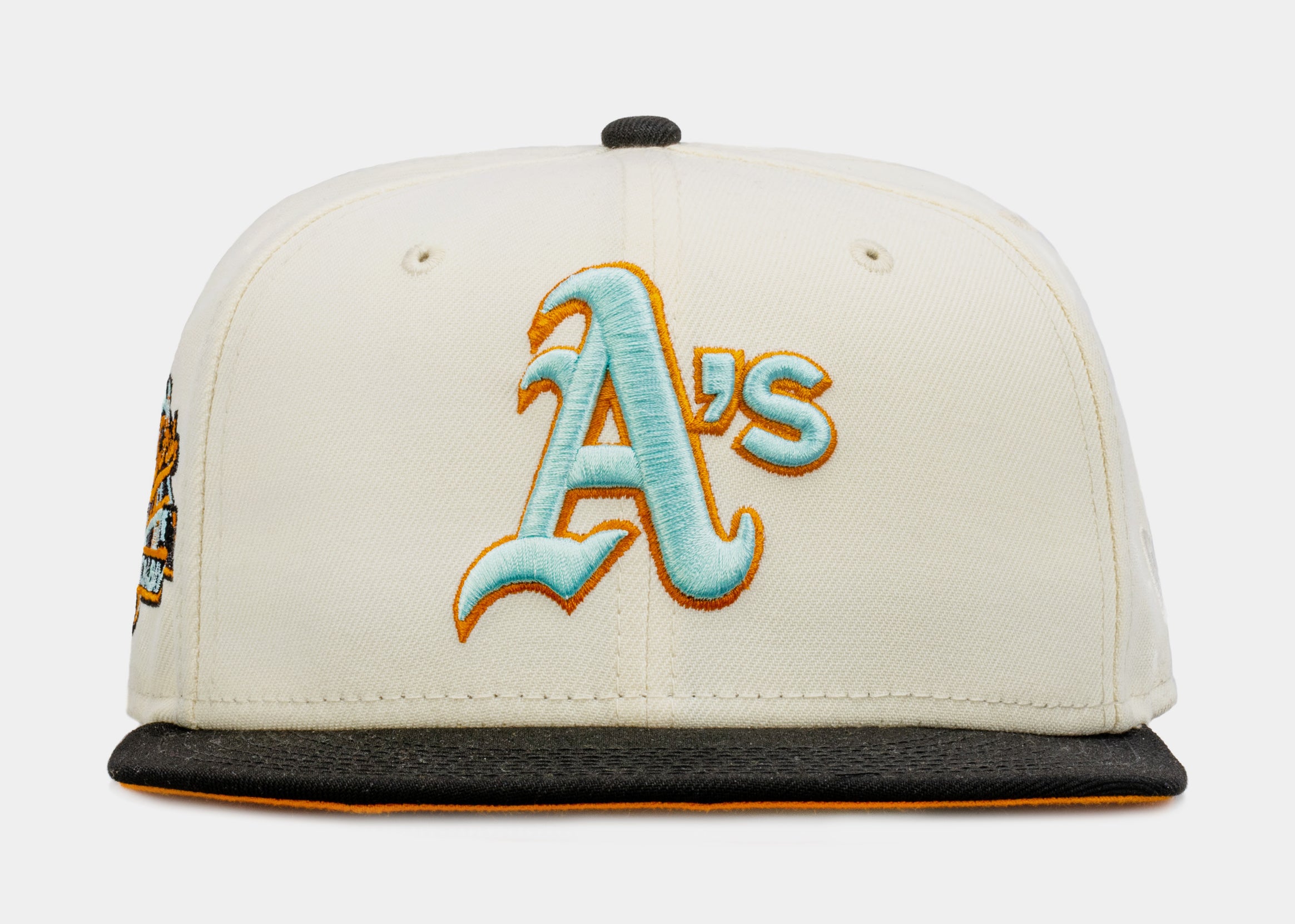 New Era Oakland A's Varsity Letter 59FIFTY Mens Fitted Hat White Green  60355954 – Shoe Palace