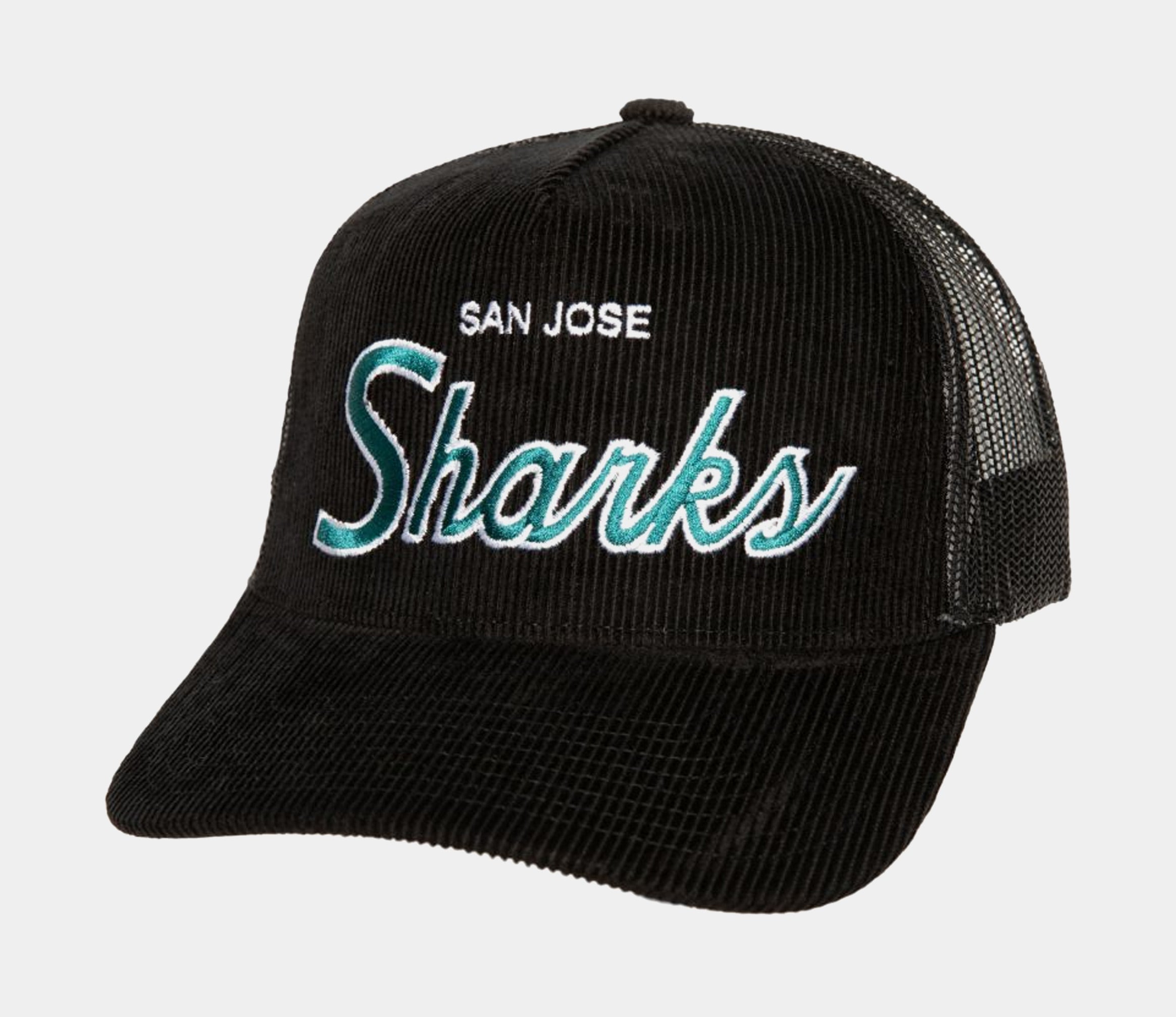 san jose sharks new era fitted cap. size 7 1/8. - Depop