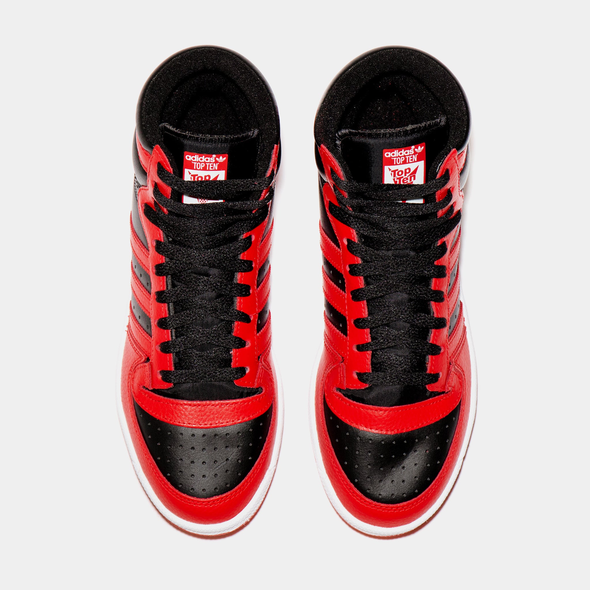 pivote Patria balsa adidas Top Ten Hi Mens Basketball Shoes Black Red GX0756 – Shoe Palace