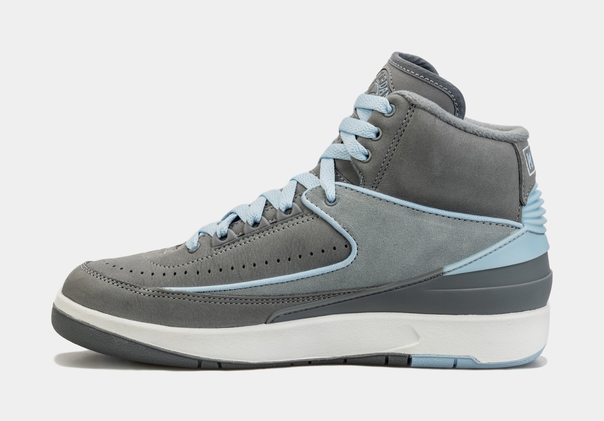 Air Jordan 2 Retro Cool Grey Womens Lifestyle Shoes (Grey/Blue)