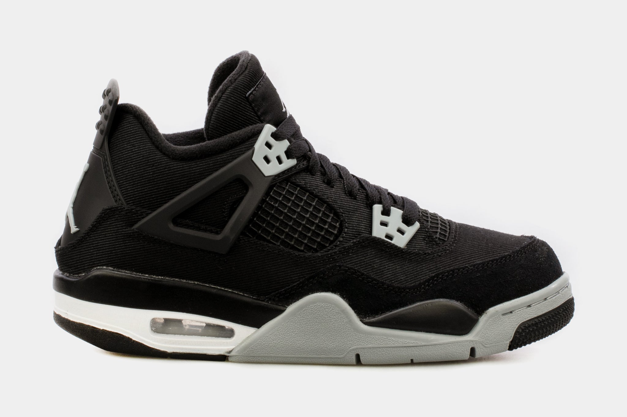 black jordan 4s grade school