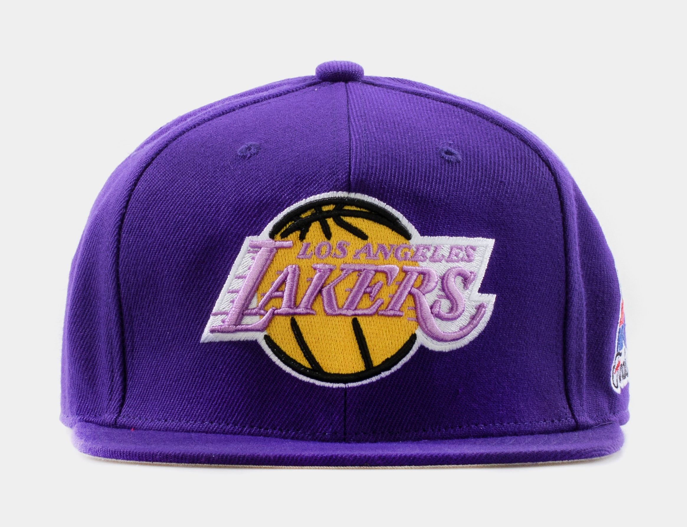 MITCHELL & NESS Los Angeles Lakers 1987 NBA Finals Hat Purple Men’s Sz  8*NEW*