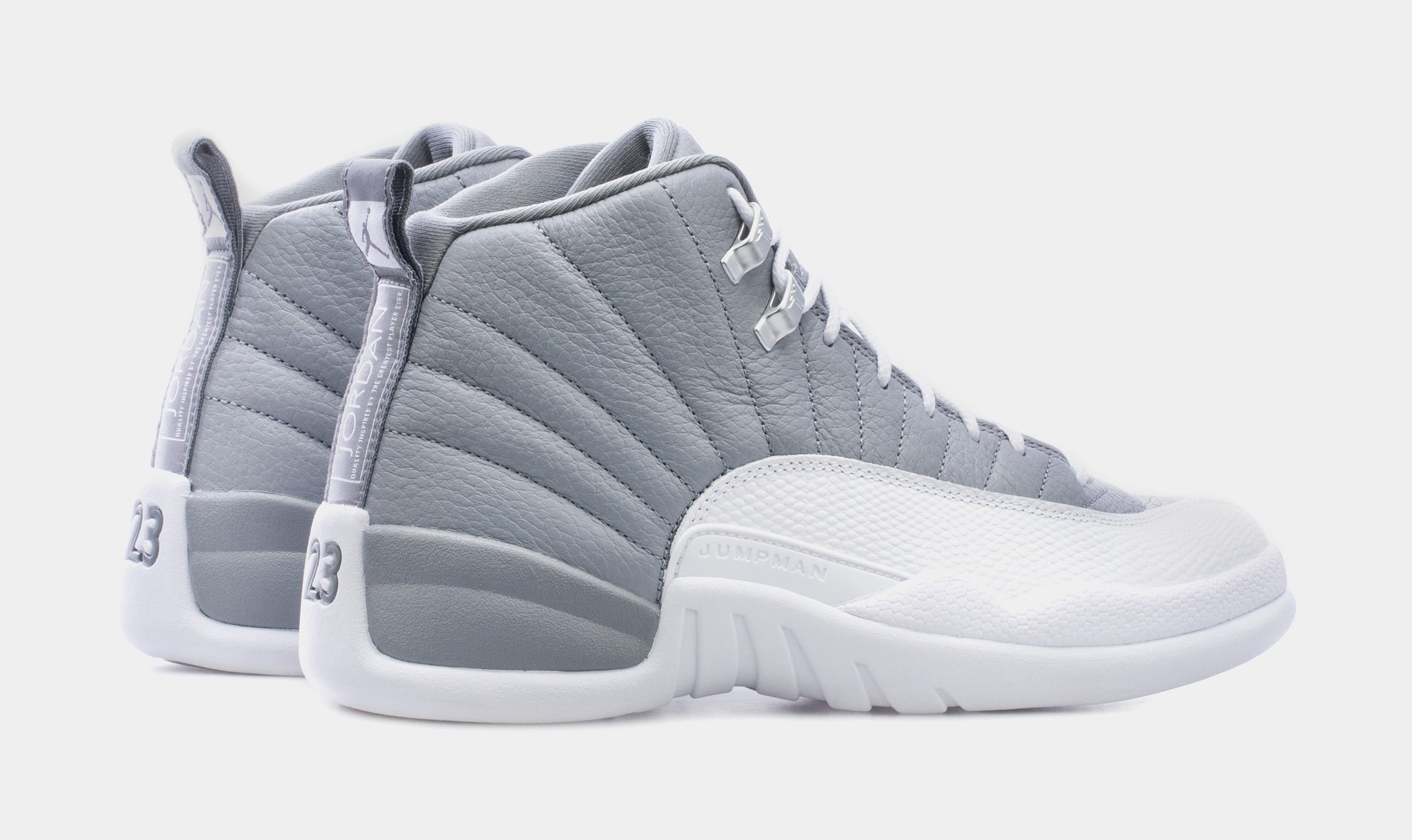 grey jordan 12 mens