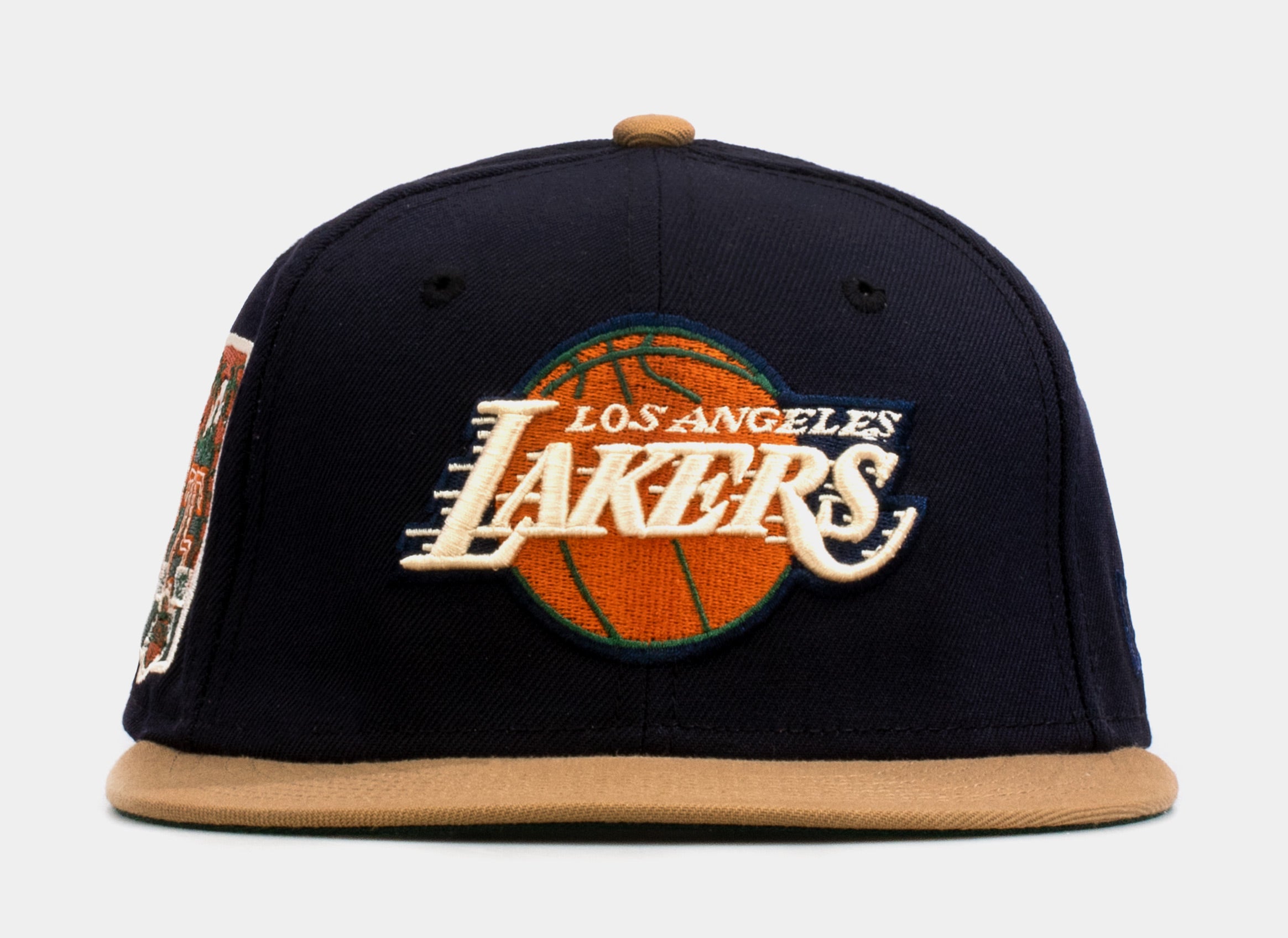 Men's New Era White Los Angeles Lakers 59FIFTY Fitted Hat