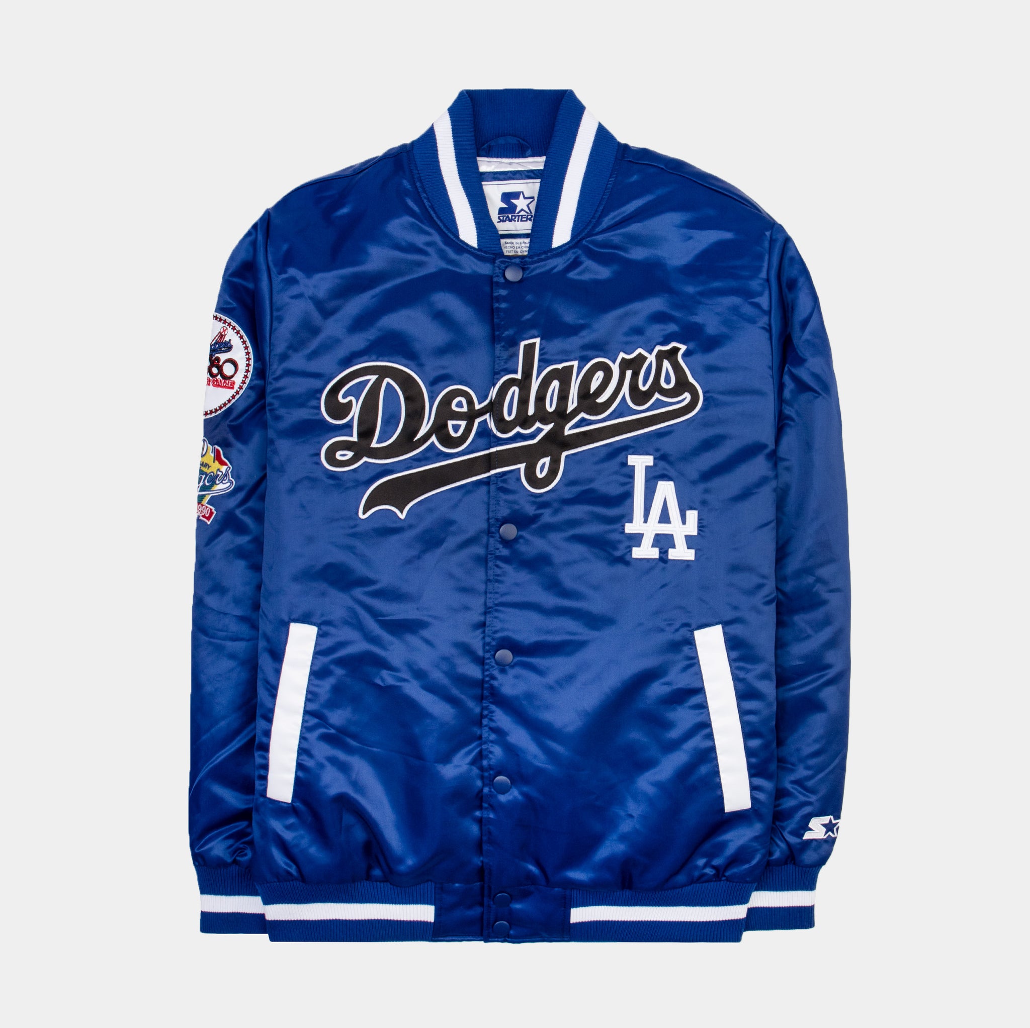 Starter Shoe Palace Exclusive Los Angeles Dodgers Mens Jacket Blue ...