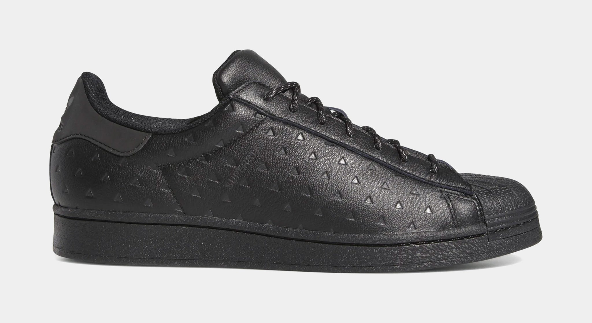 adidas Pharrell Williams Superstar Triple Black Mens Lifestyle Shoe Black GY4981 – Shoe