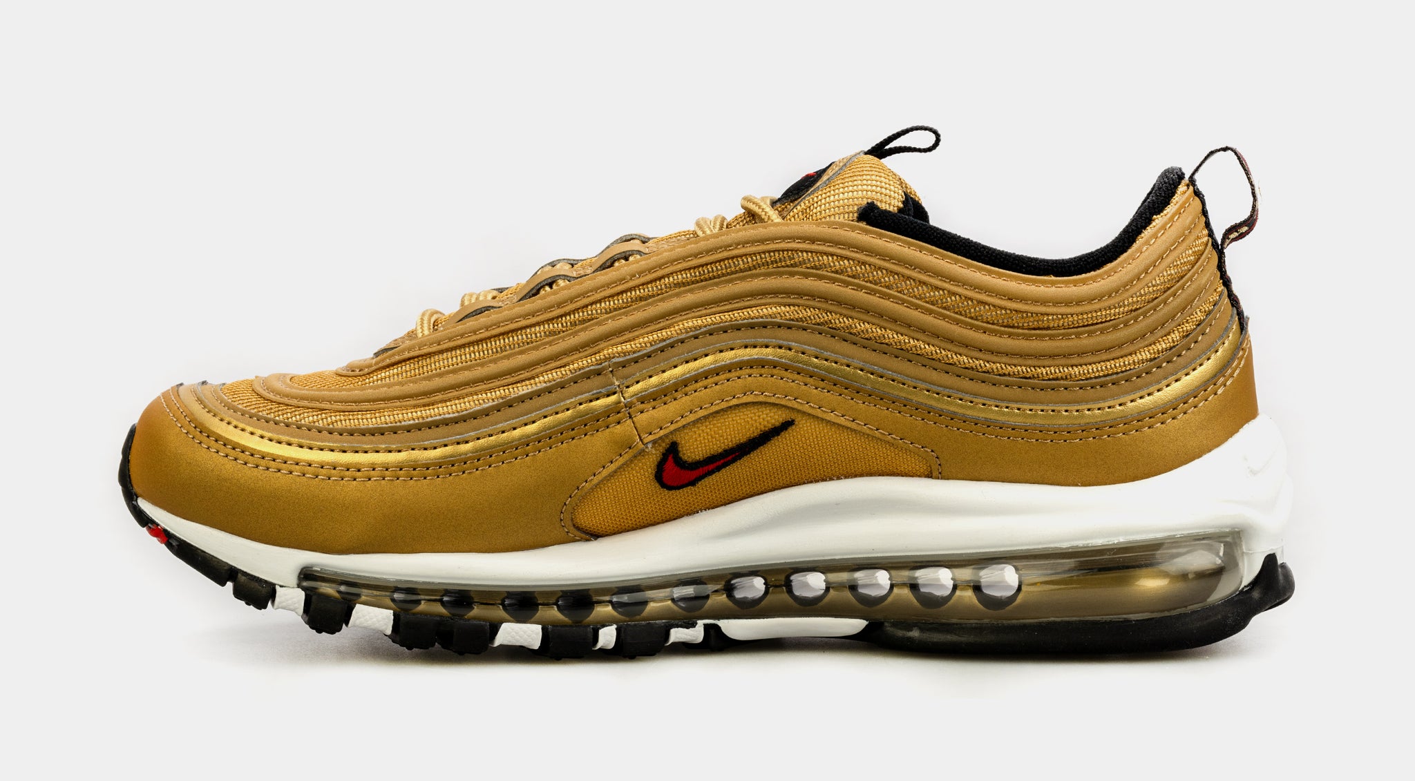 gold nikes mens