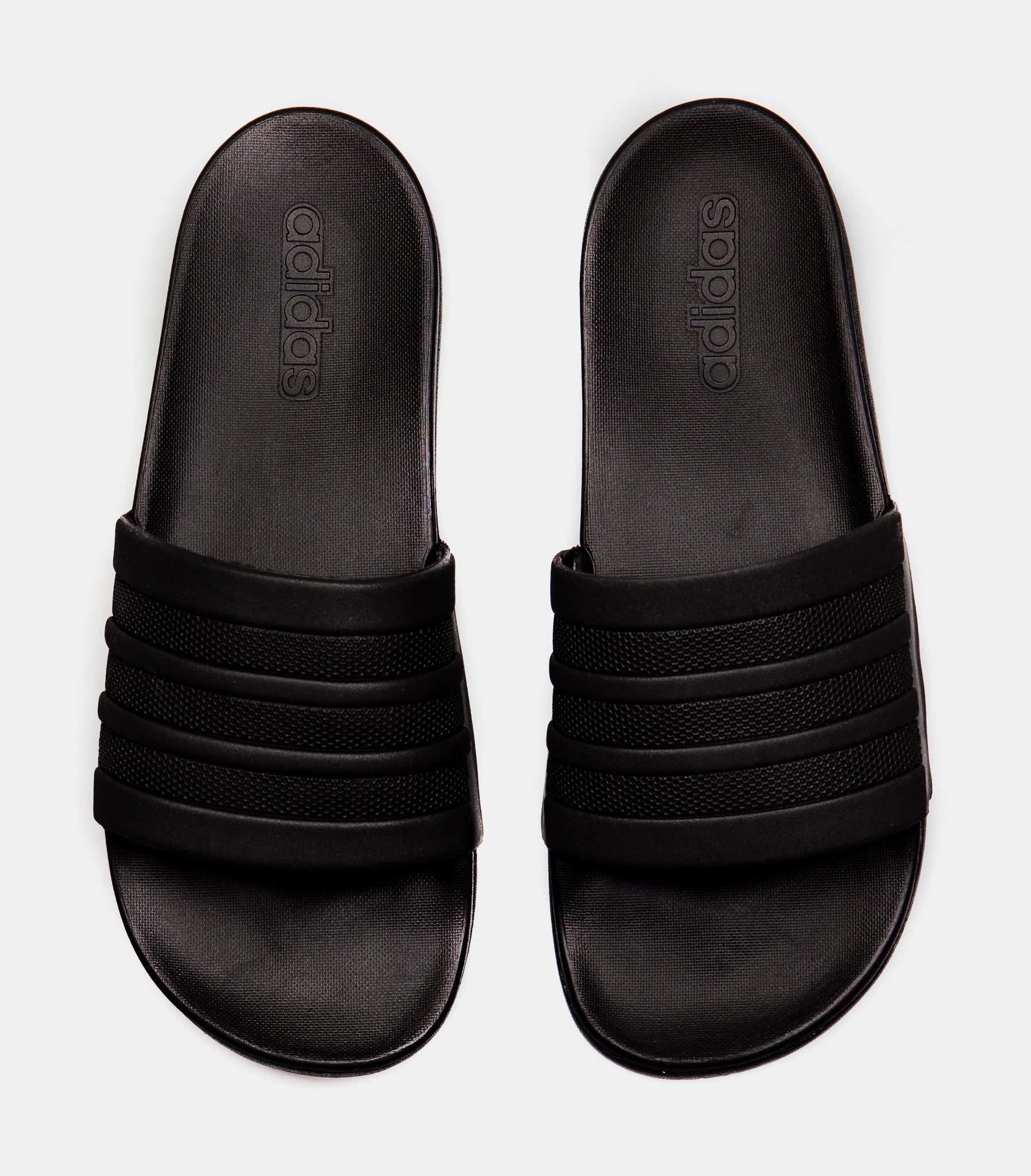 adidas black slides