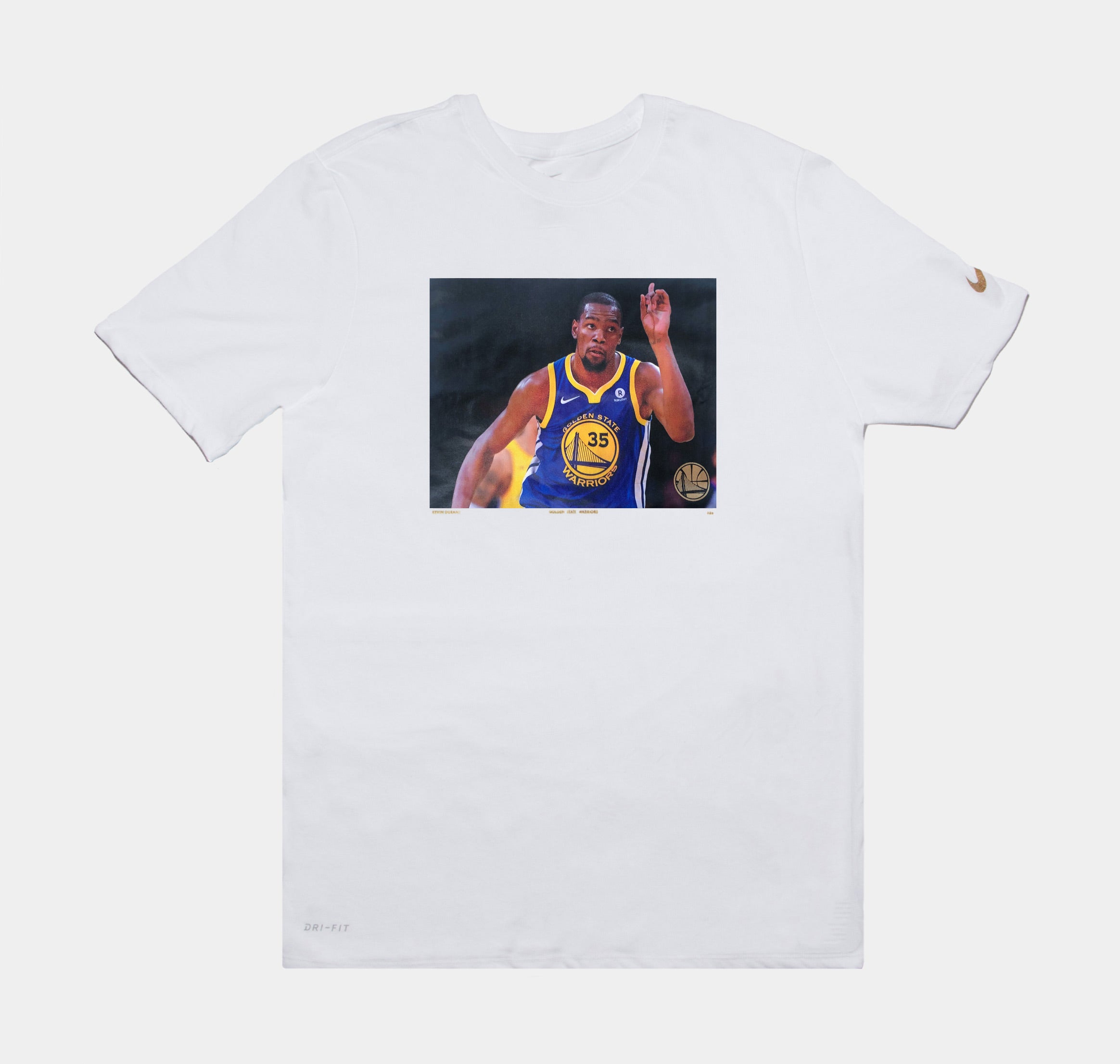 Nike Kevin Durant Golden State Warriors NBA Mens T-Shirt (White)