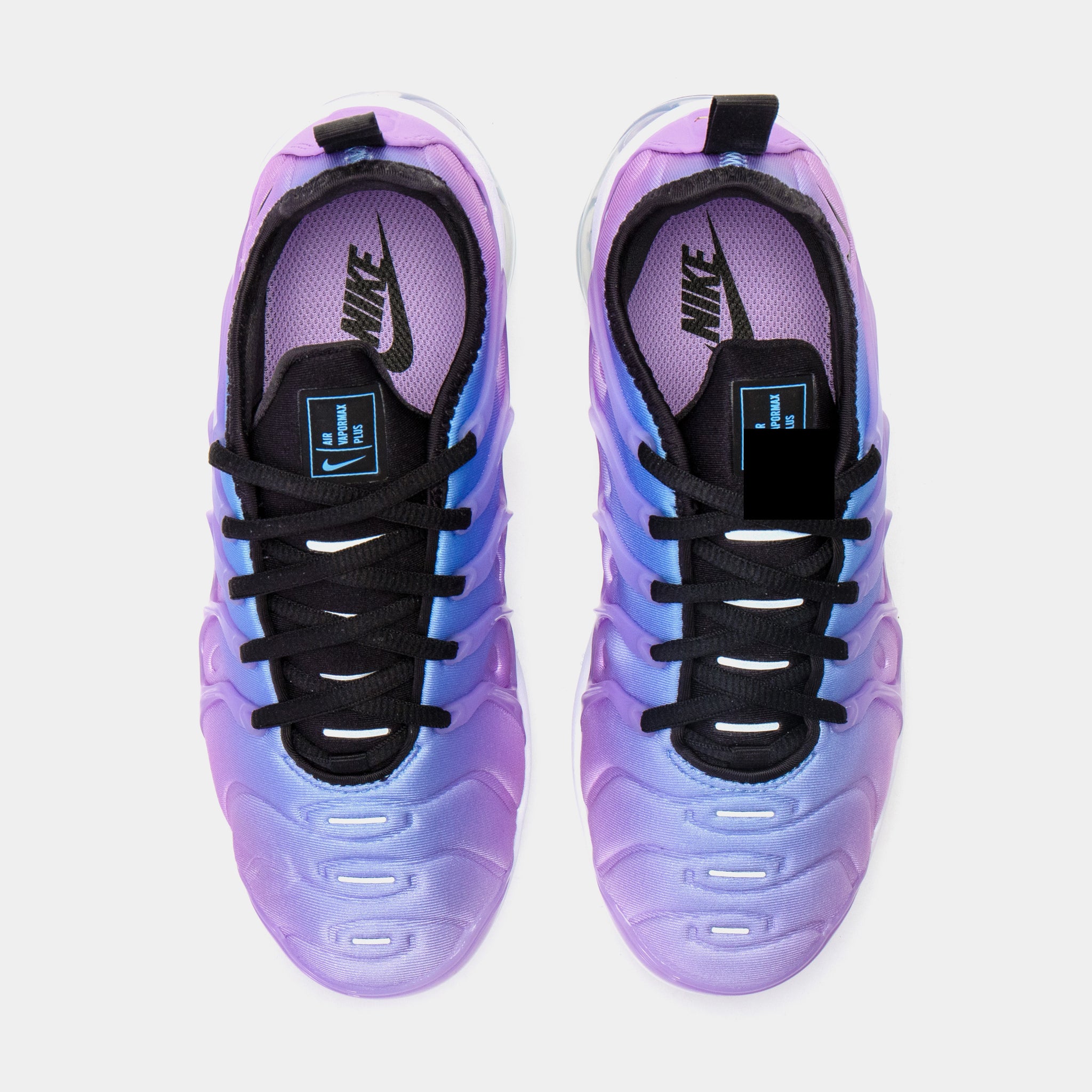 nike vapormax plus purple and blue