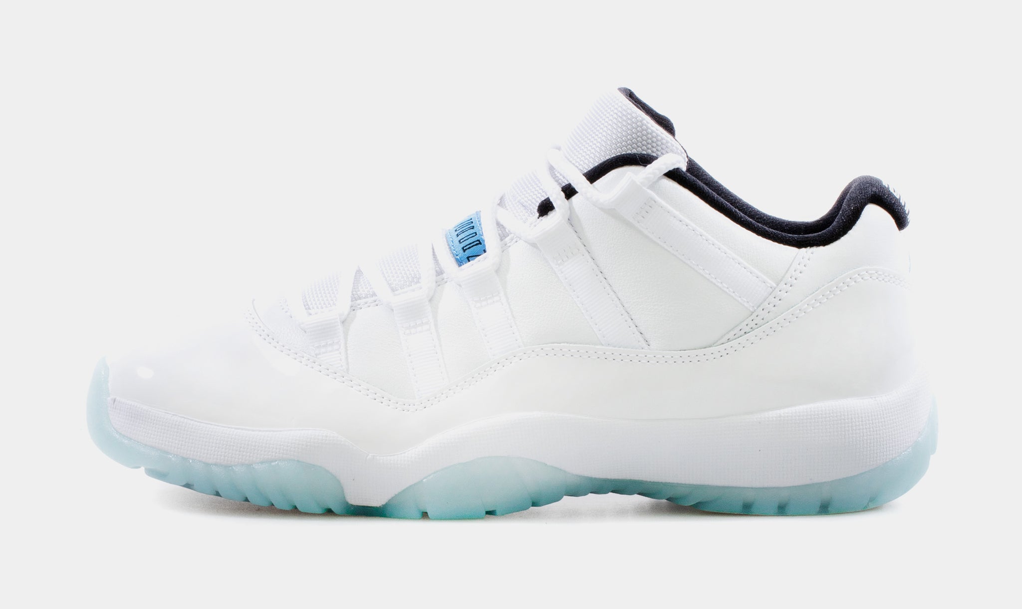 blue and white air jordan 11