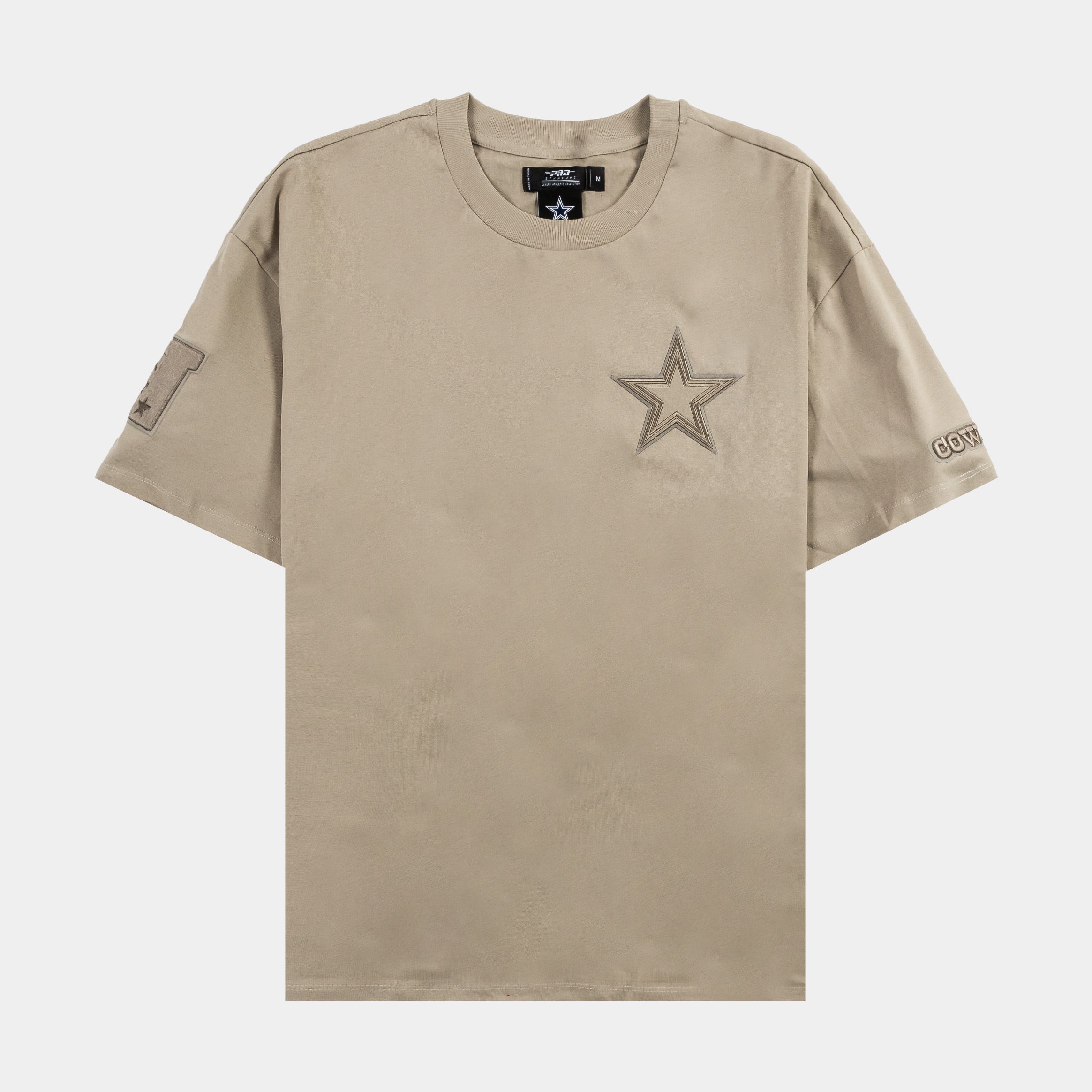 A Cowboys Fan Print T-shirt, Short Sleeve Crew Neck Casual Top For