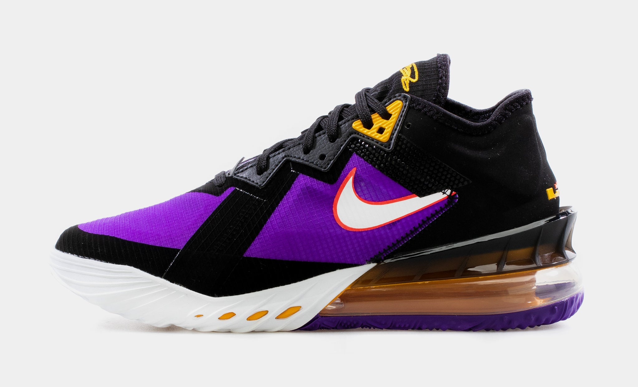 Nike Lebron 18 Low Mens Baskteball Shoe Purple Black Free Shipping  CV7562-003 – Shoe Palace