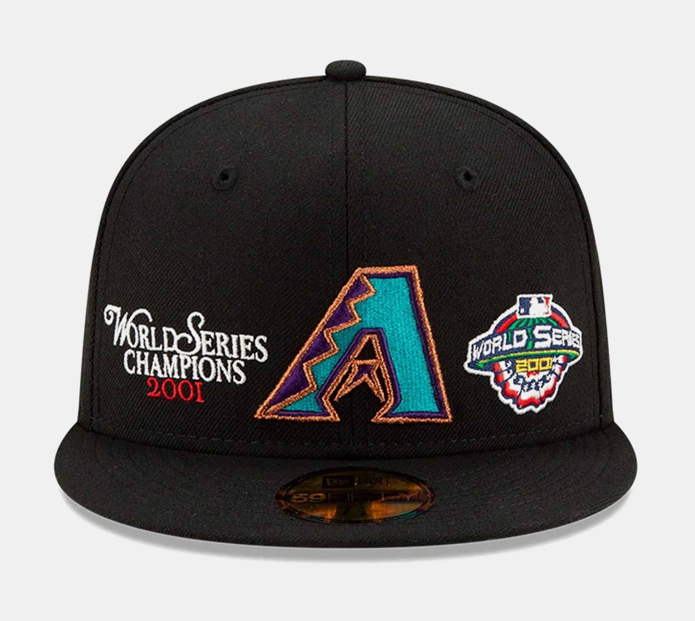 New Era 59Fifty Atlanta Braves Champions Men's Fitted Hat Black